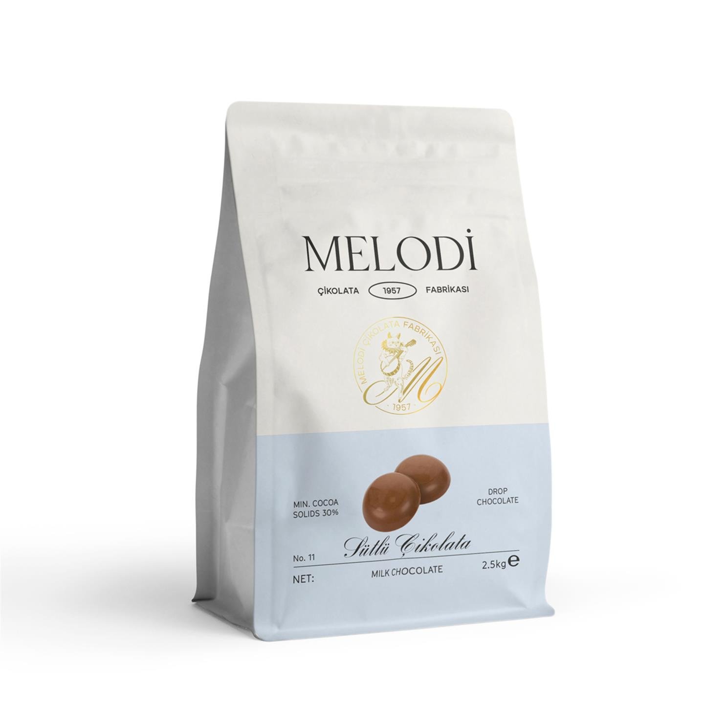 Sütlü Pul Çikolata %30 2,5kg