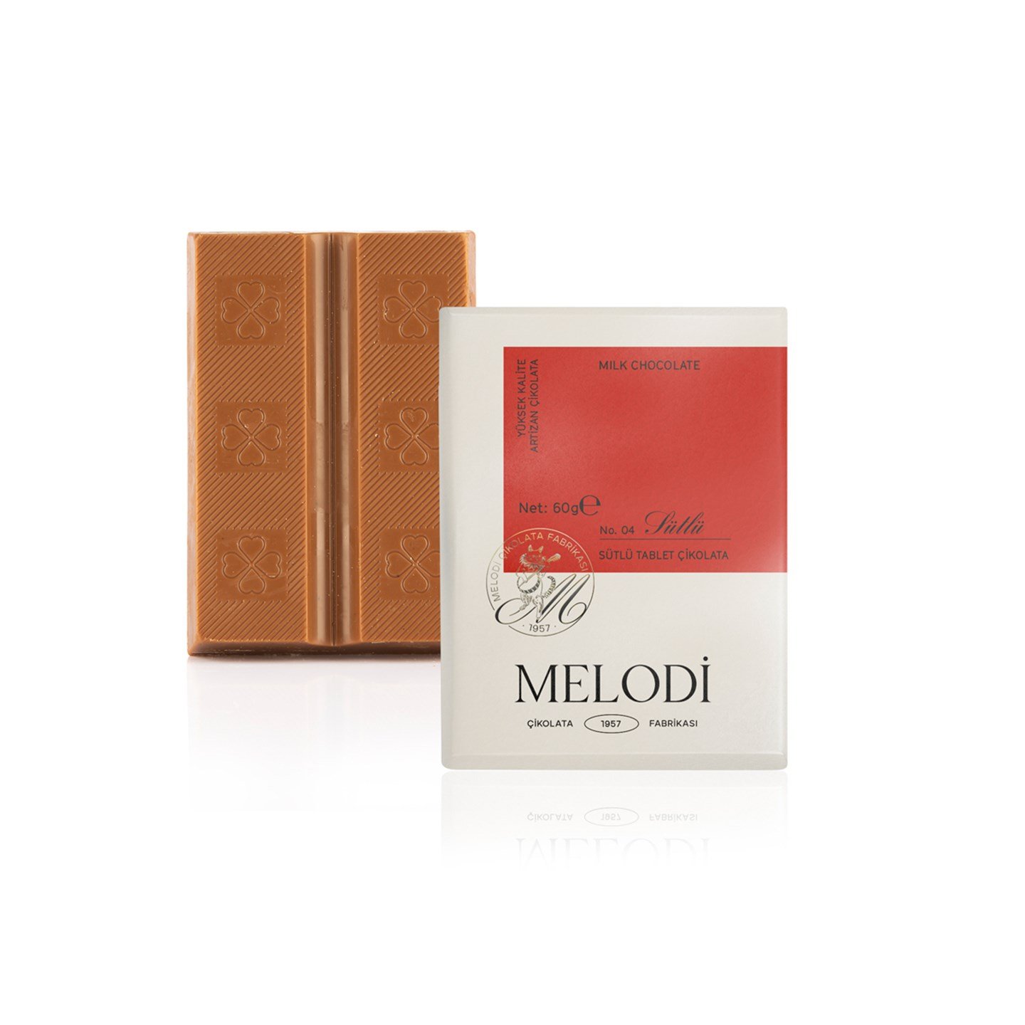 Sütlü Sade Beyoğlu Tablet Çikolatası 60g(e)