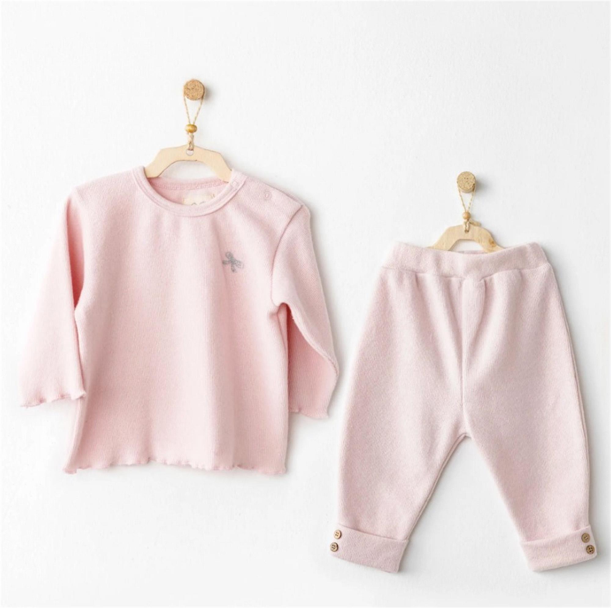 Andywawa Kız Bebek 2'li Takım Pembe AC26218