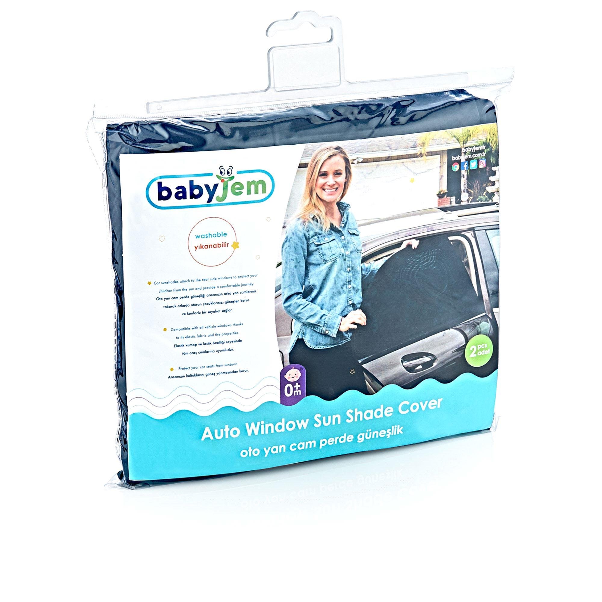 Baby Jem Oto Yan Cam Perde Güneşlik 532