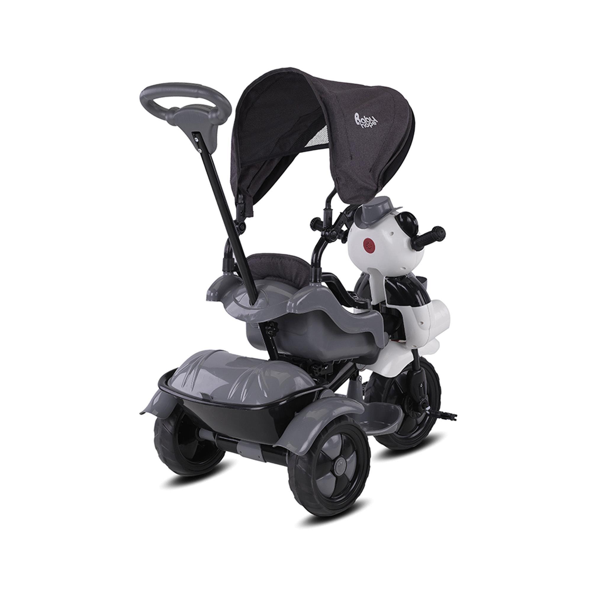 Babyhope 127 Little Panda Bisiklet Gri