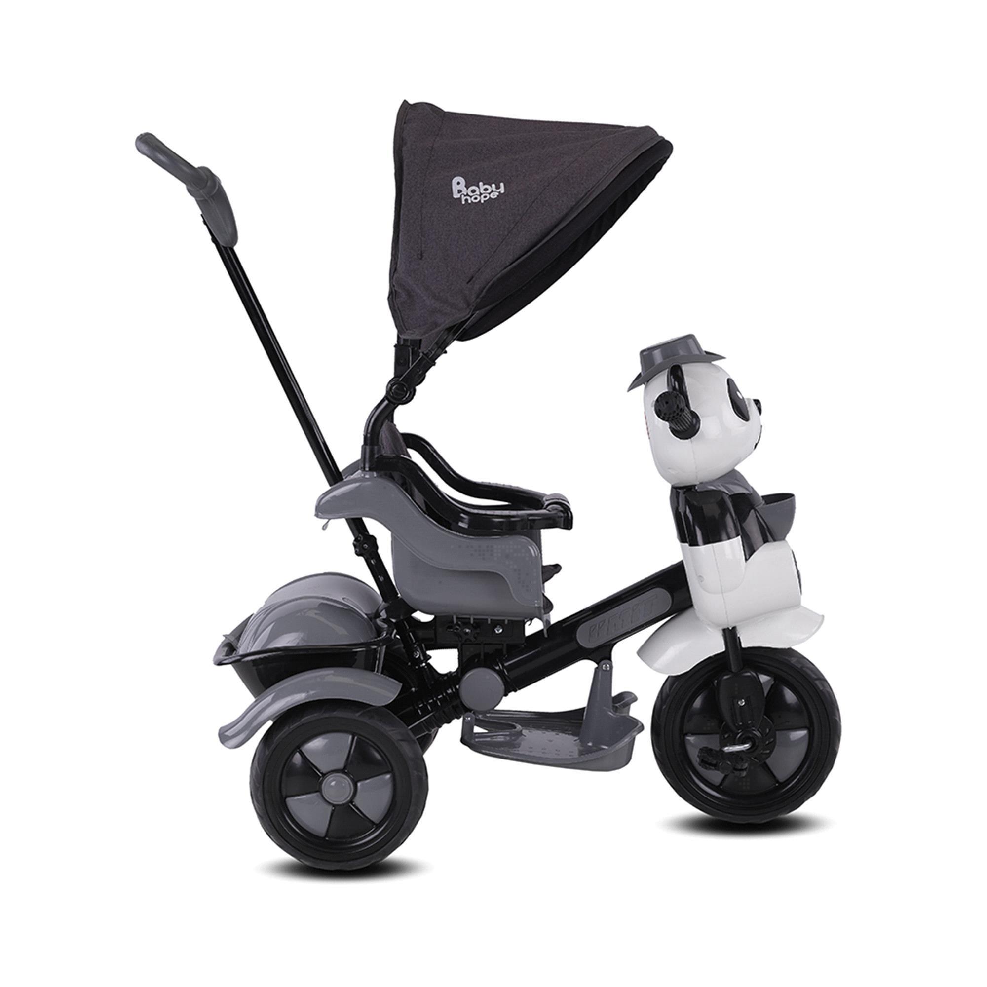 Babyhope 127 Little Panda Bisiklet Gri
