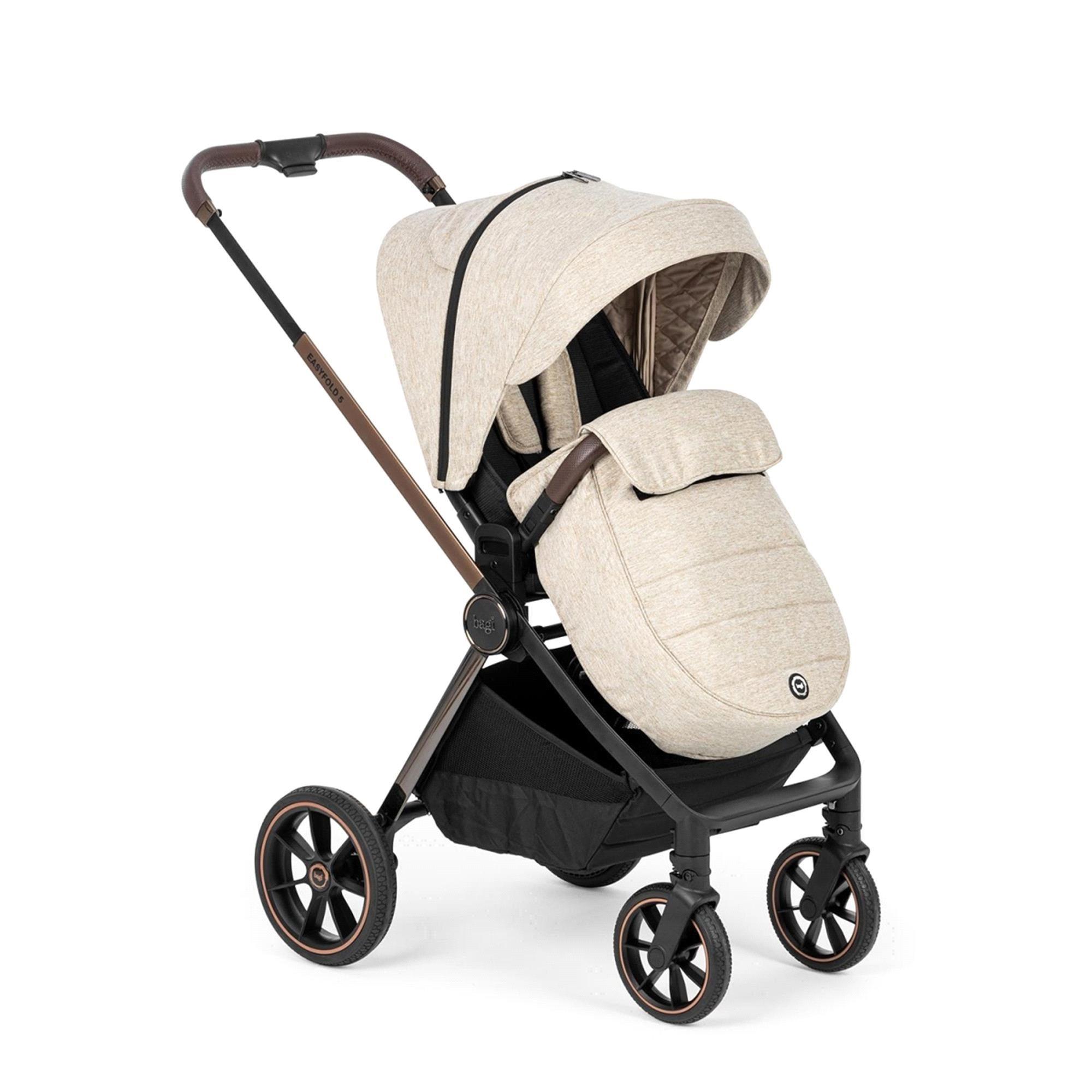 Bagi Easyfold 5 Cosmo Travel Sistem Bebek Arabası Beige