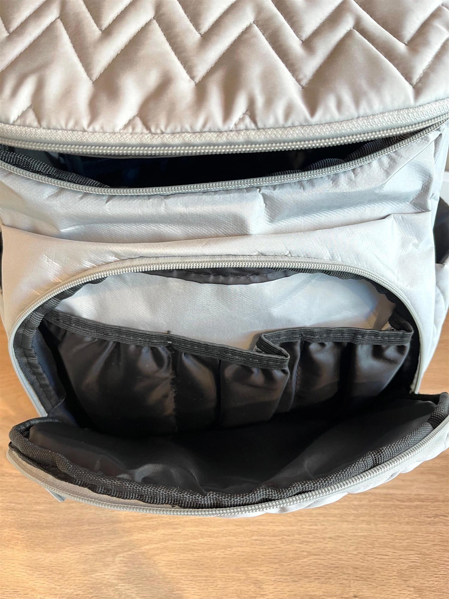 Jadeer Olympos Anne Bebek Bakım Çantası Açık Gri