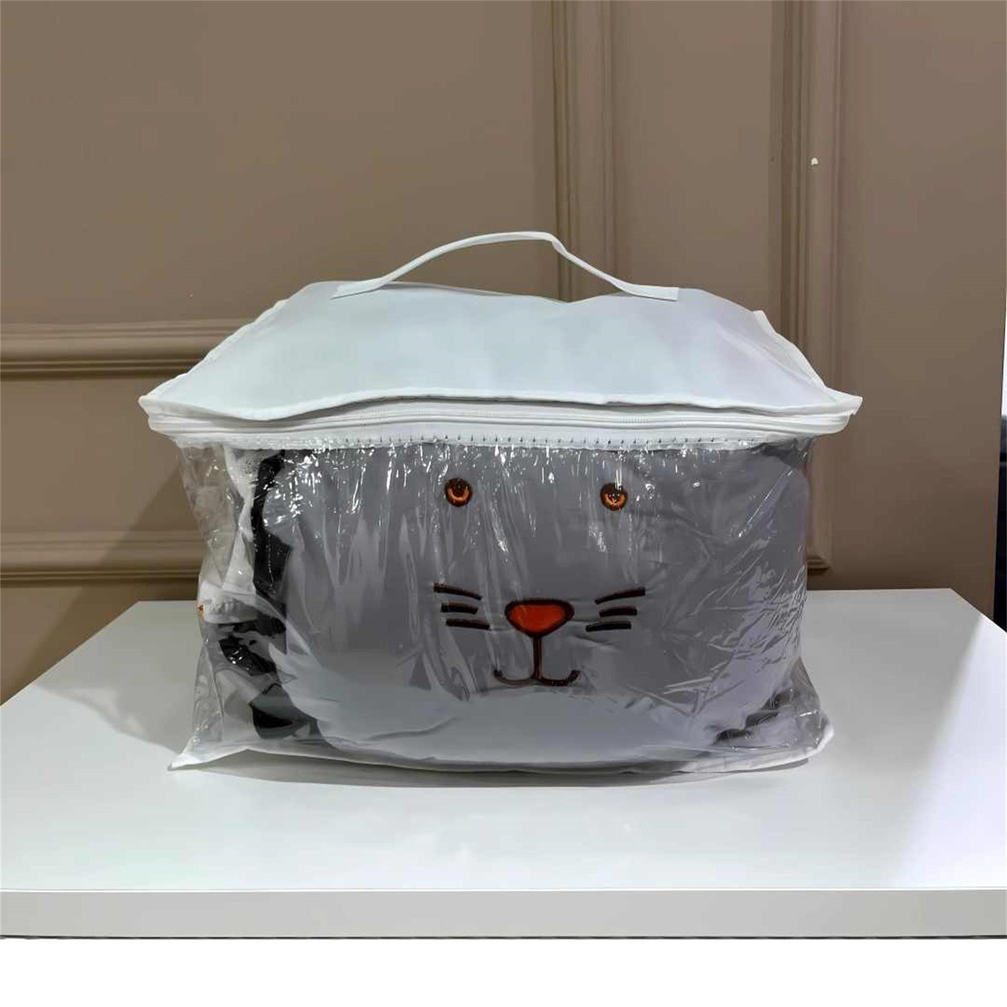 Jadeer Pamuklu Aslan Figür Oyun Parkı Uyku Seti Gri P123