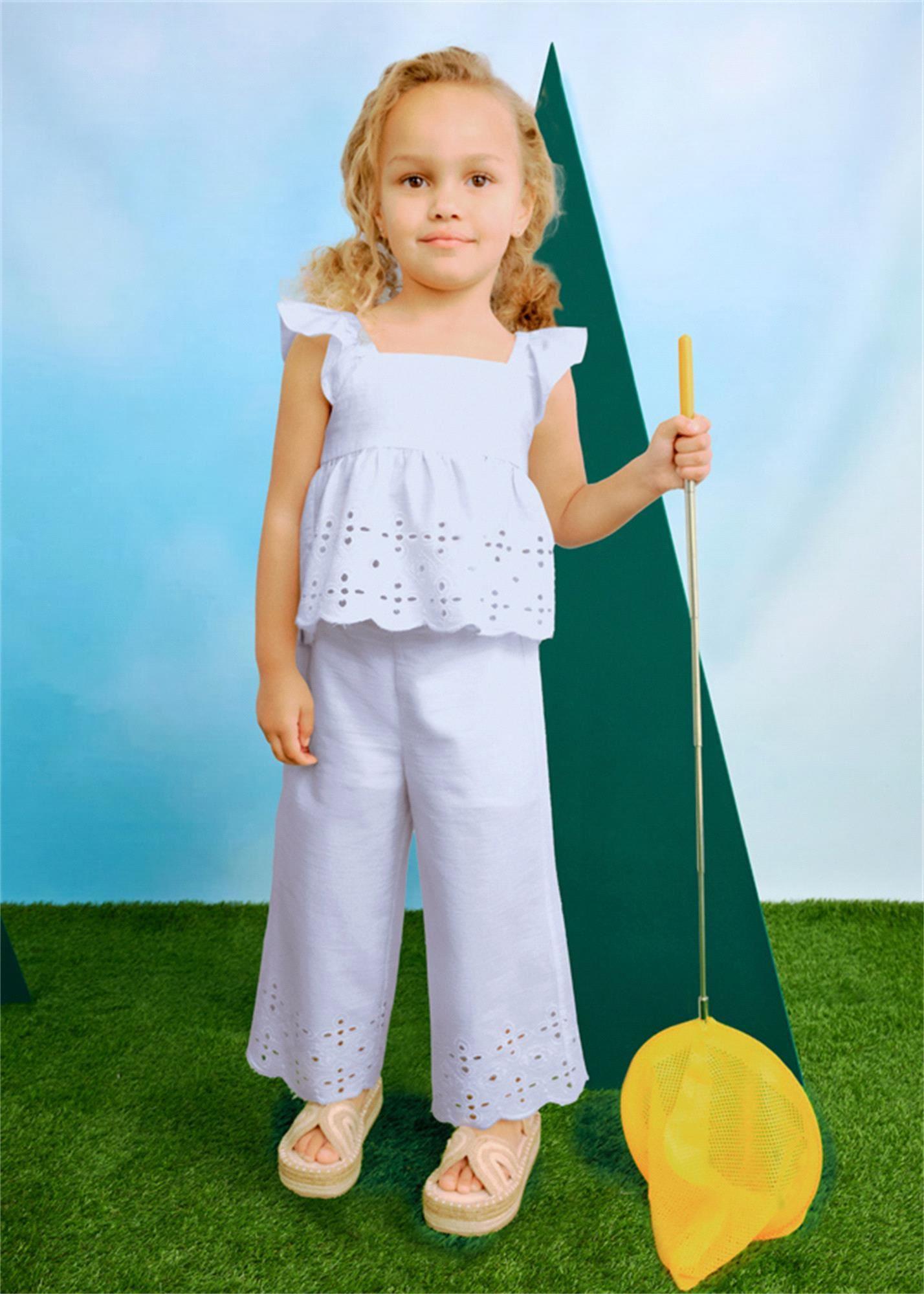 Mayoral Kız Çocuk 2'li Takım Set Blanco 3561