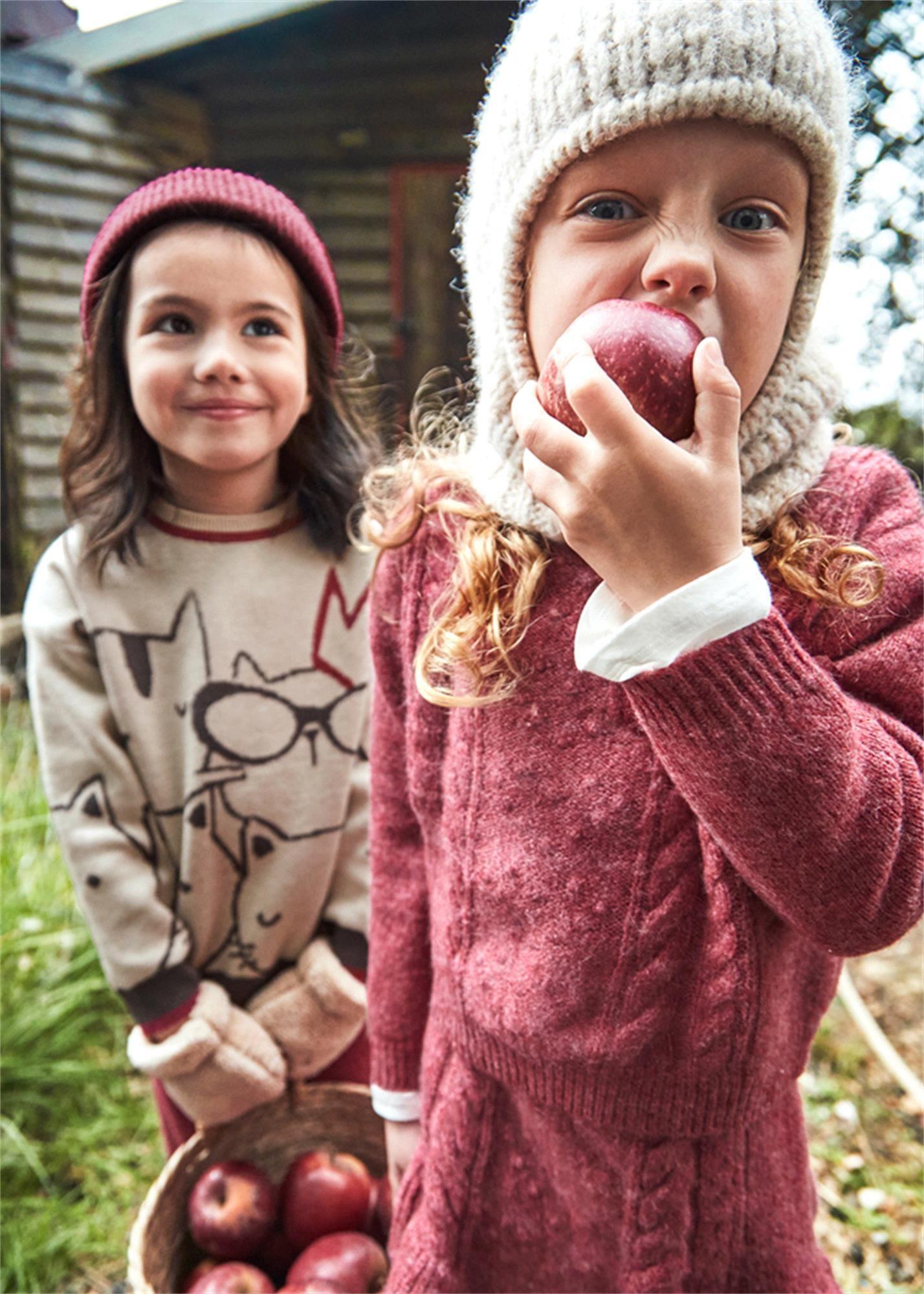 Mayoral Kız Çocuk Örme Kazak Ve Etek Set 4934