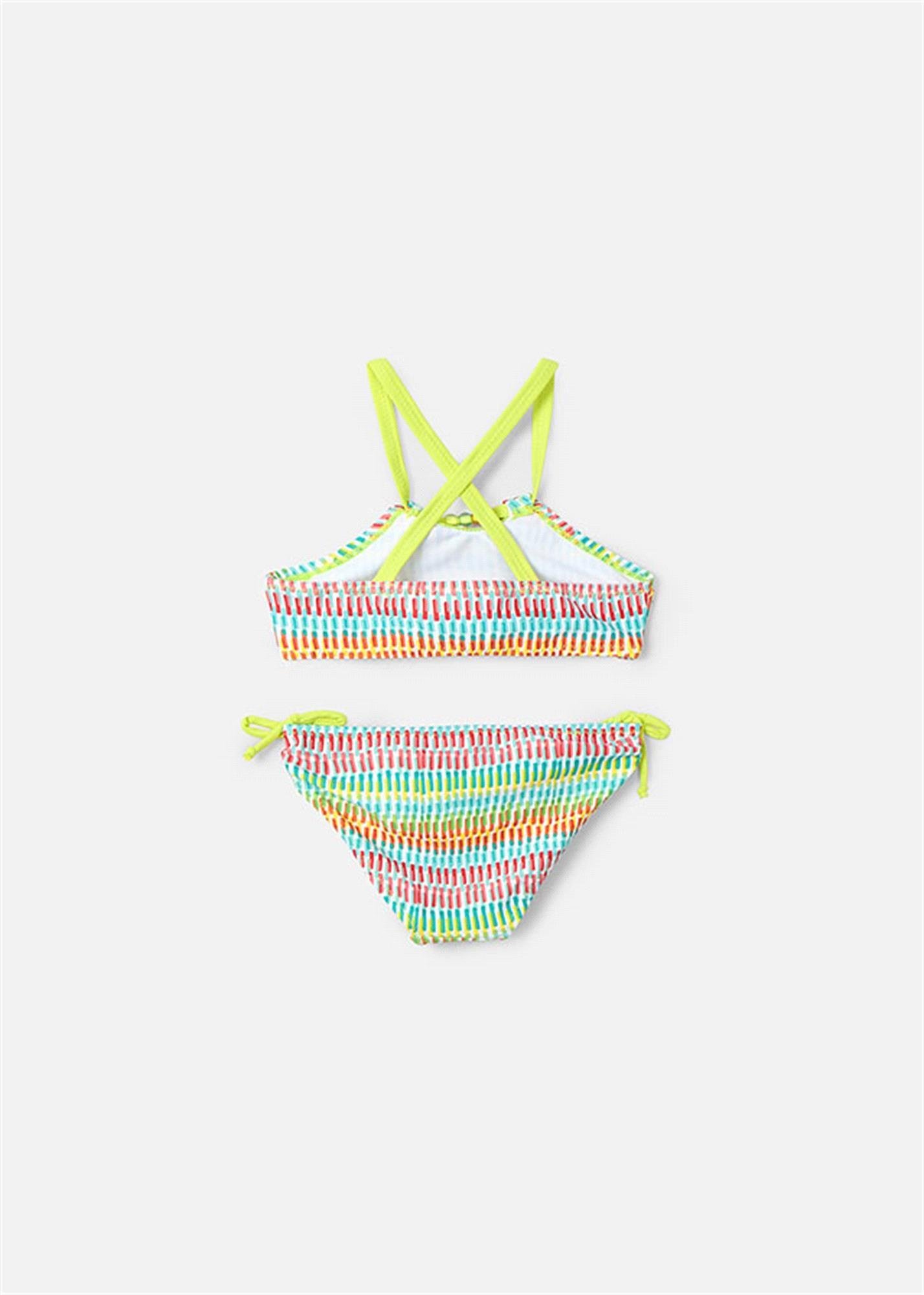 Mayoral Kız Çocuk Renkli Bikini Aqua-Citro 3715