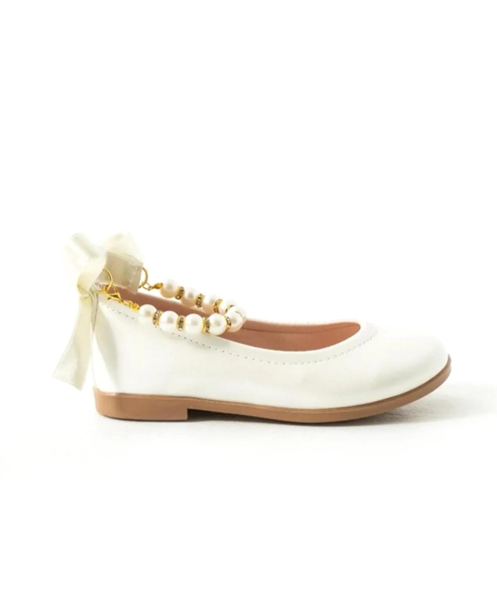 Mia Lui Zena Kız Bebek İnci Bilek Babet Sedef 21-25 Z123B