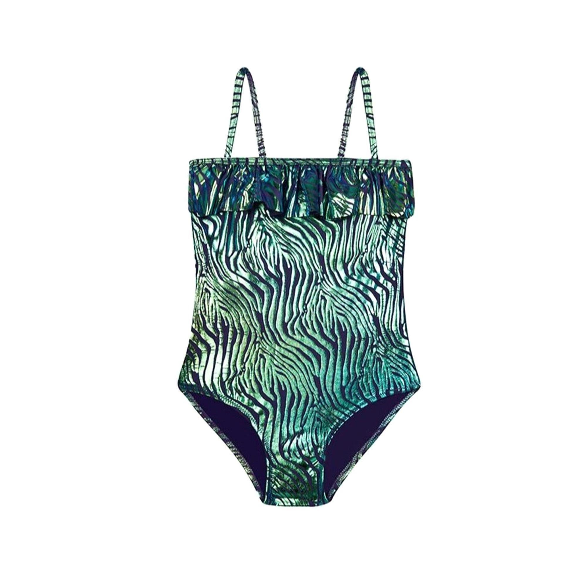 Slipstop Britney Kız Çocuk Mayo Yeşil SM2514000613