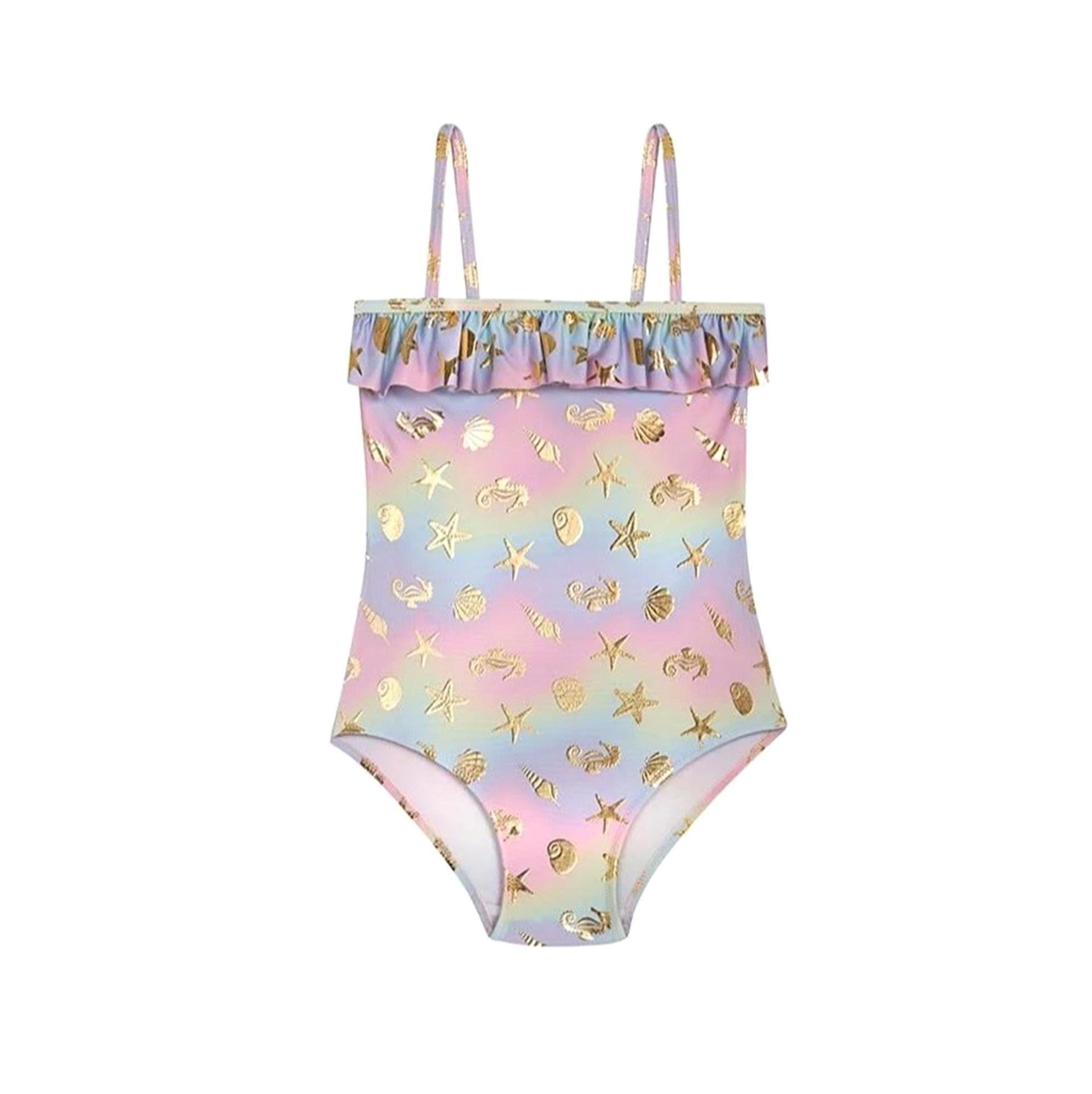 Slipstop Golden Kız Çocuk Mayo Pembe SM2514000615