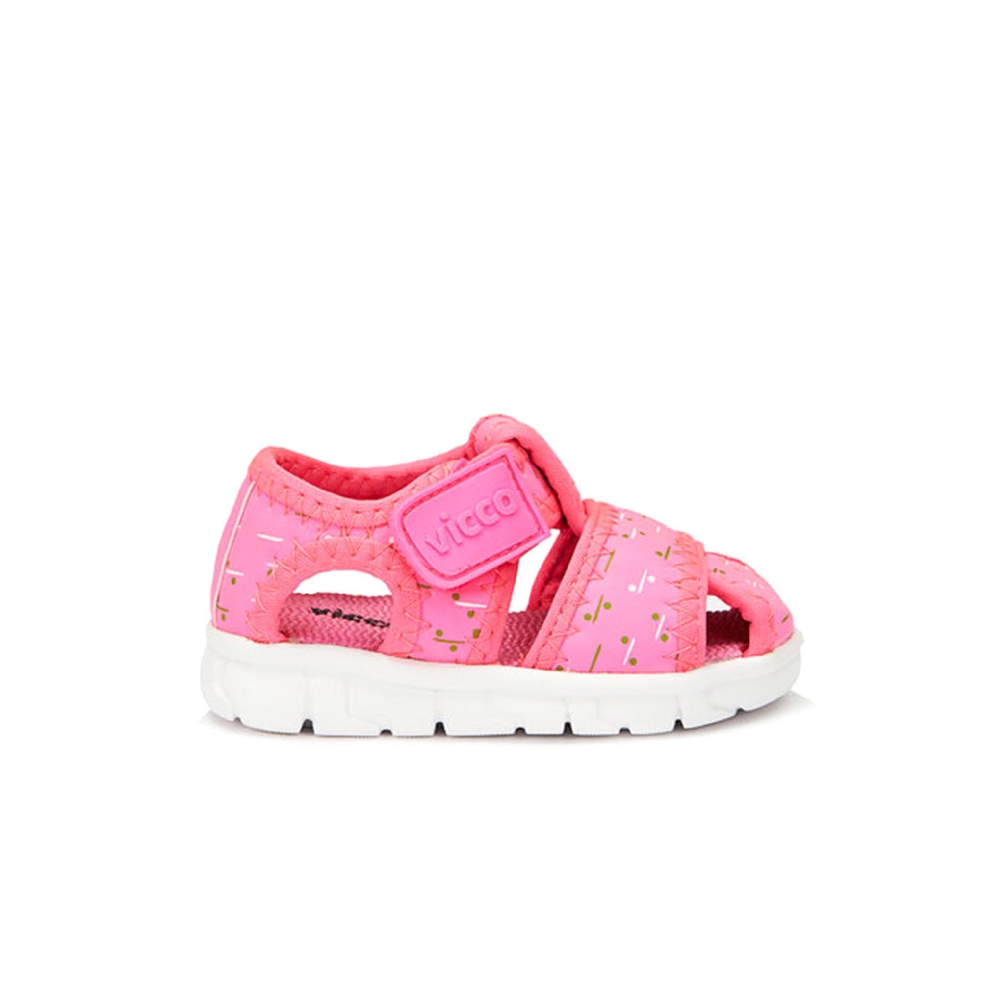 Vicco Bumba II Kız Bebe Sandalet Fuşya 332.E22Y.306