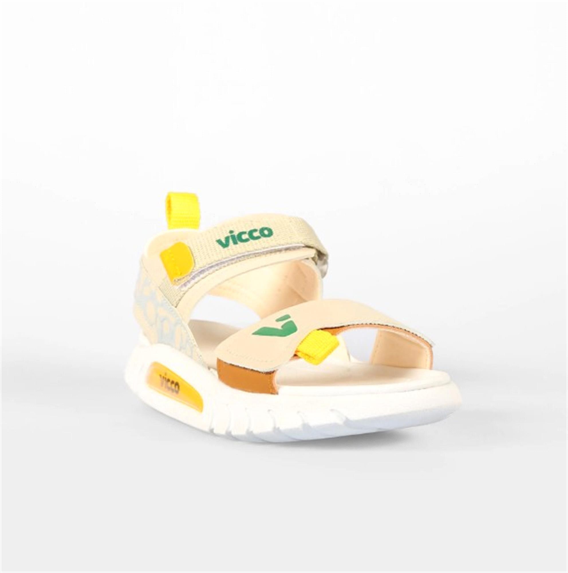 Vicco Dekan Unisex Çocuk Sandalet Bej 332.F25Y.203