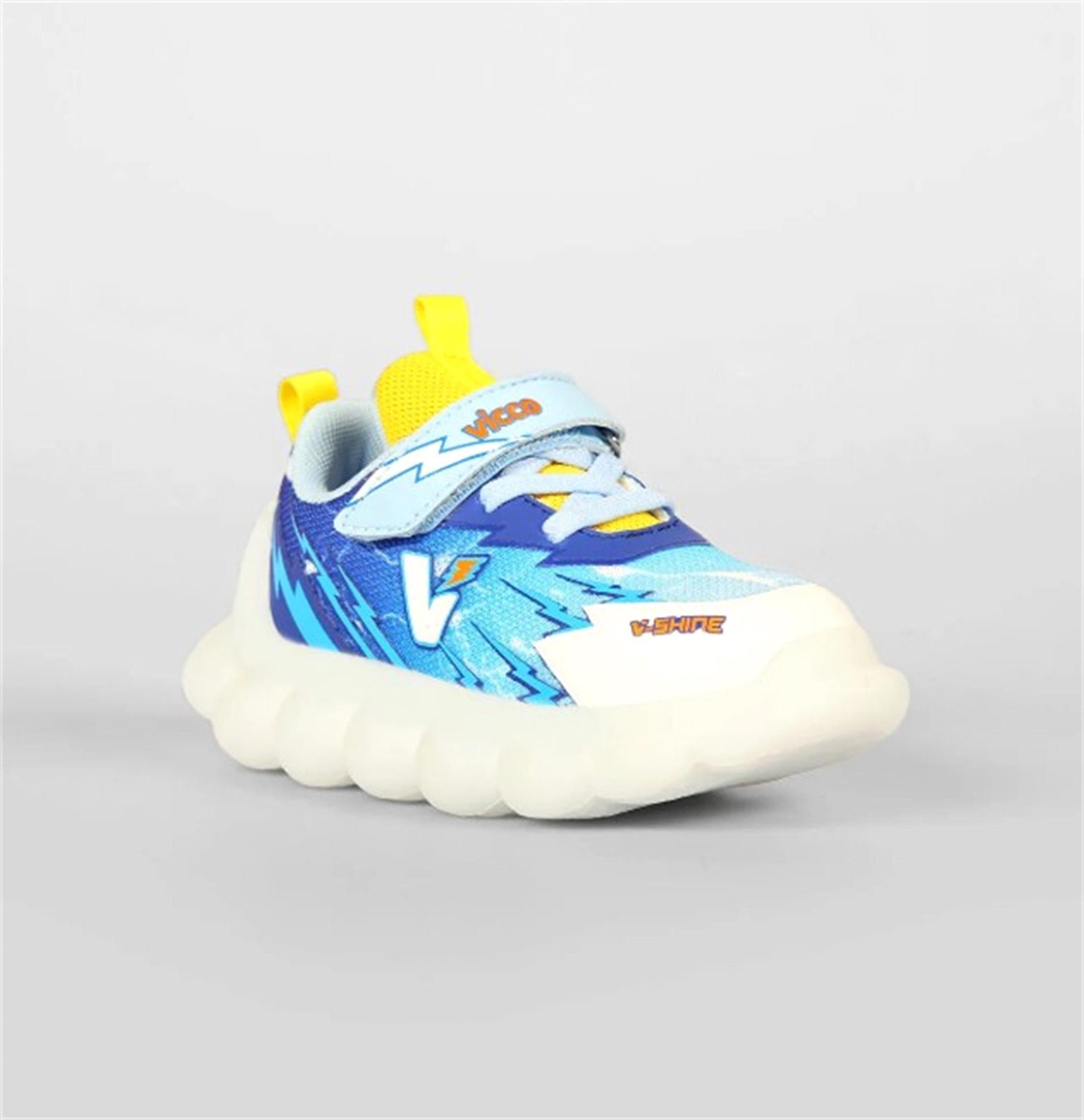 Vicco Flash Erkek Çocuk Işıklı Spor Ayakkabı Lacivert 346.P25Y.214