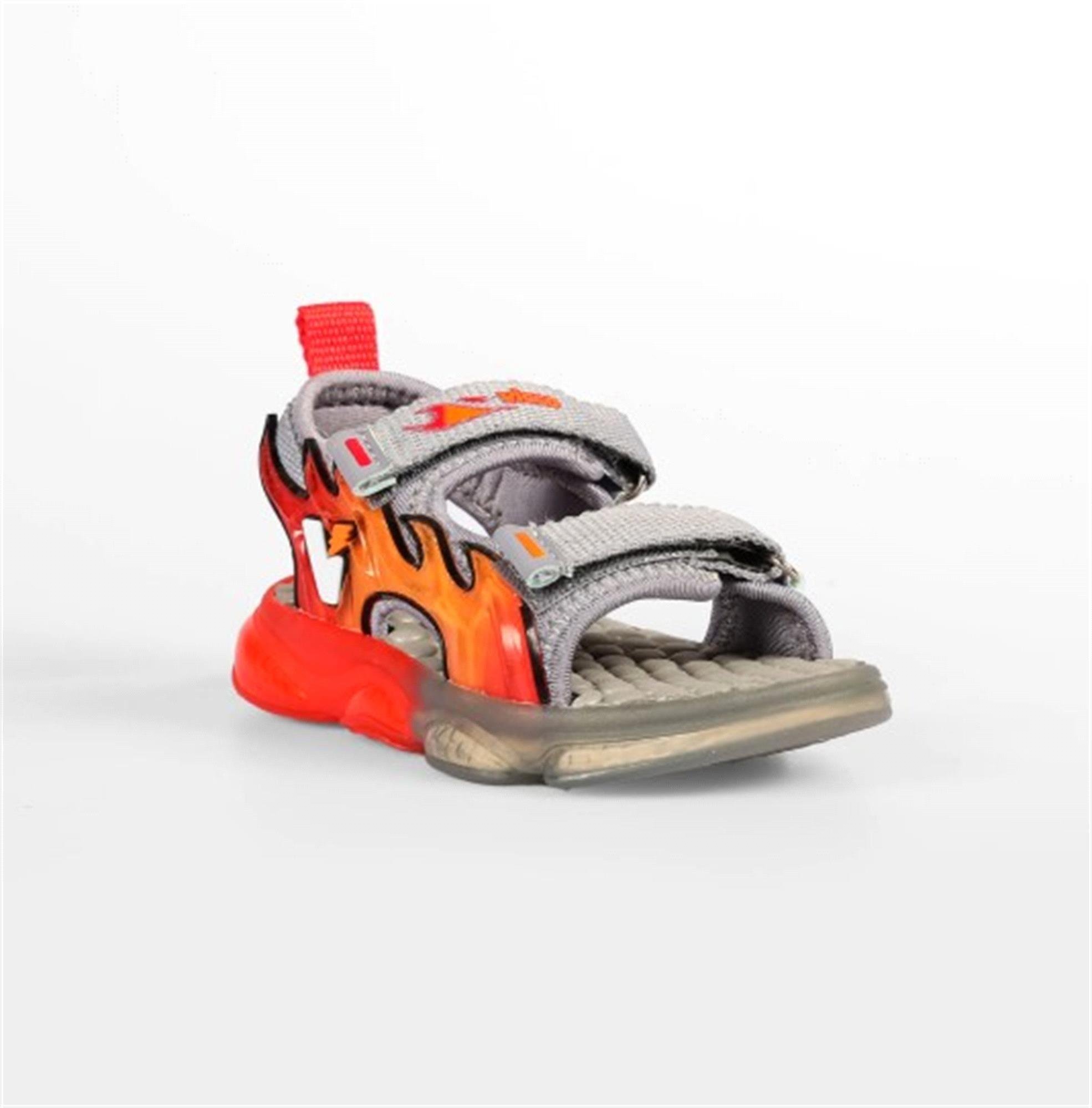 Vicco Jack Erkek Bebek Işıklı Sandalet Gri 332.B25Y.256