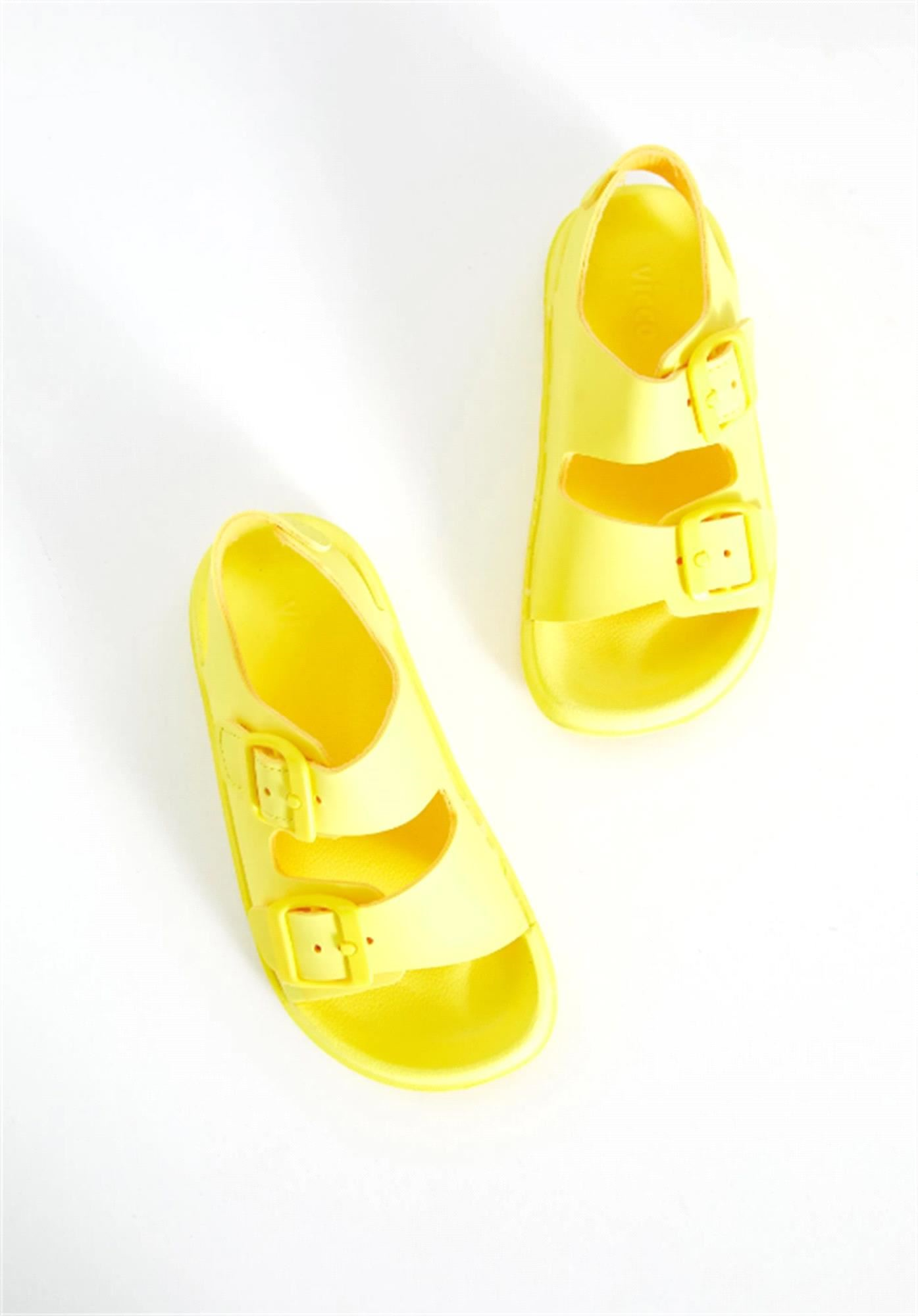 Vicco Miyu Unisex Bebe Sandalet Sarı 321.B23Y.253