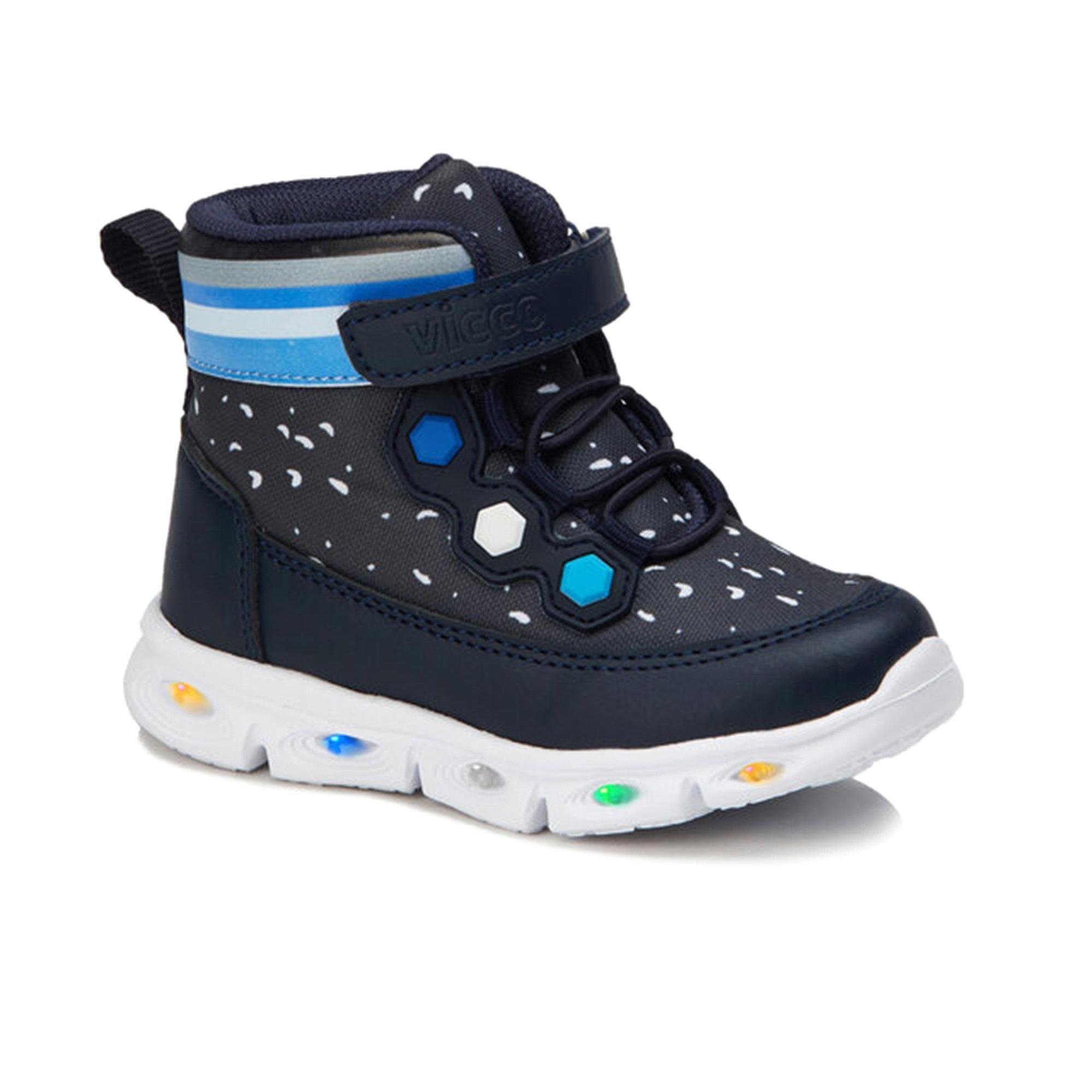 Vicco Mizu Işıklı Erkek Bebe Bot Lacivert 946.B21K.205