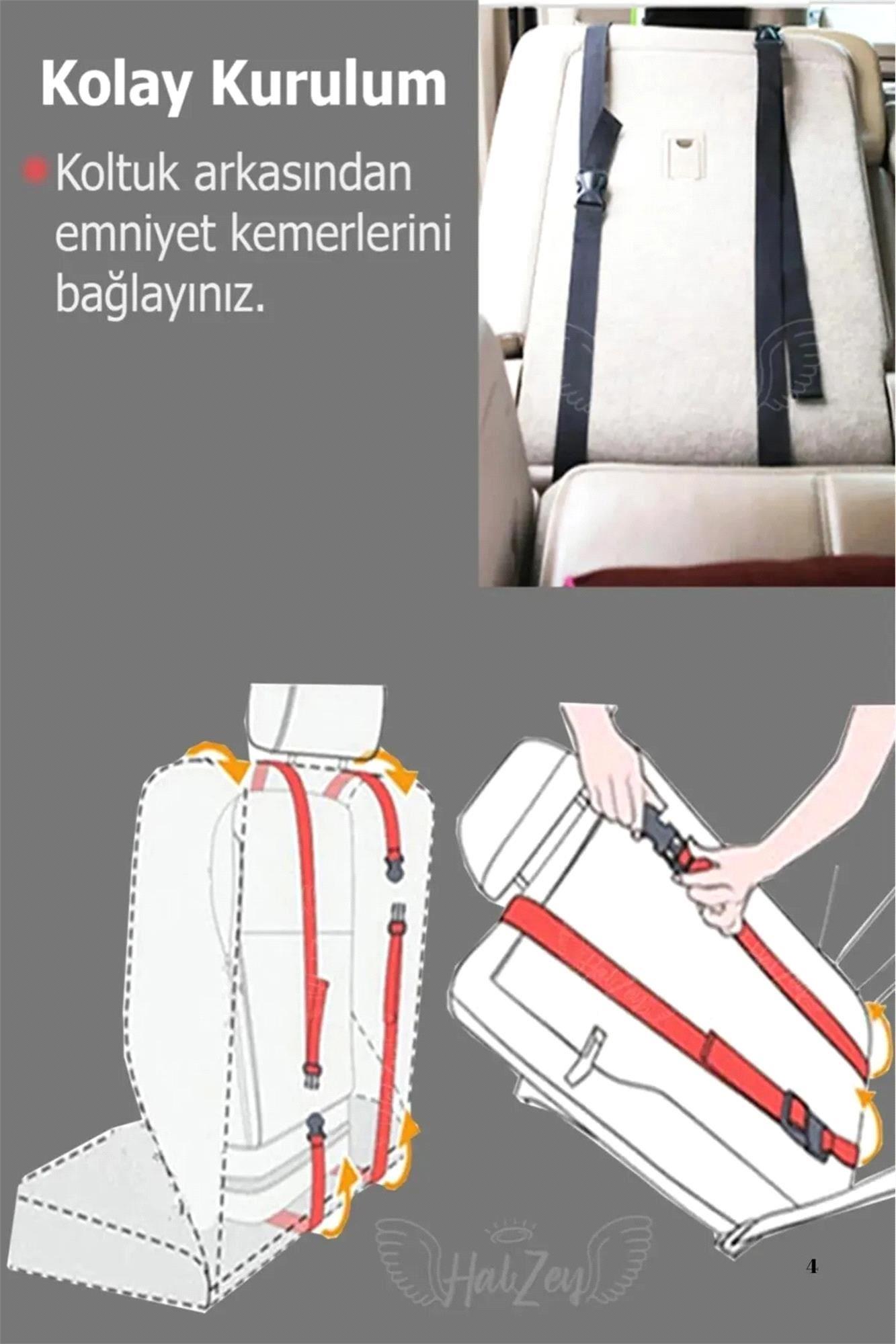 Bebeck Nora Oto Koltuğu Minderi