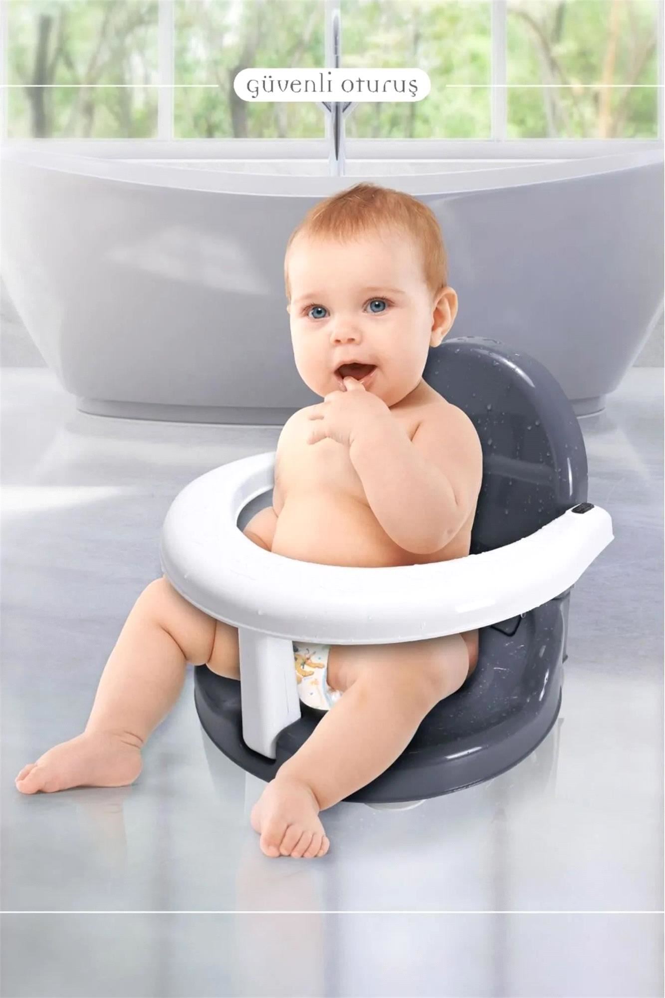Bebeck Perfecto Yandan Açılır Minderli Banyo&Mama Oturağı