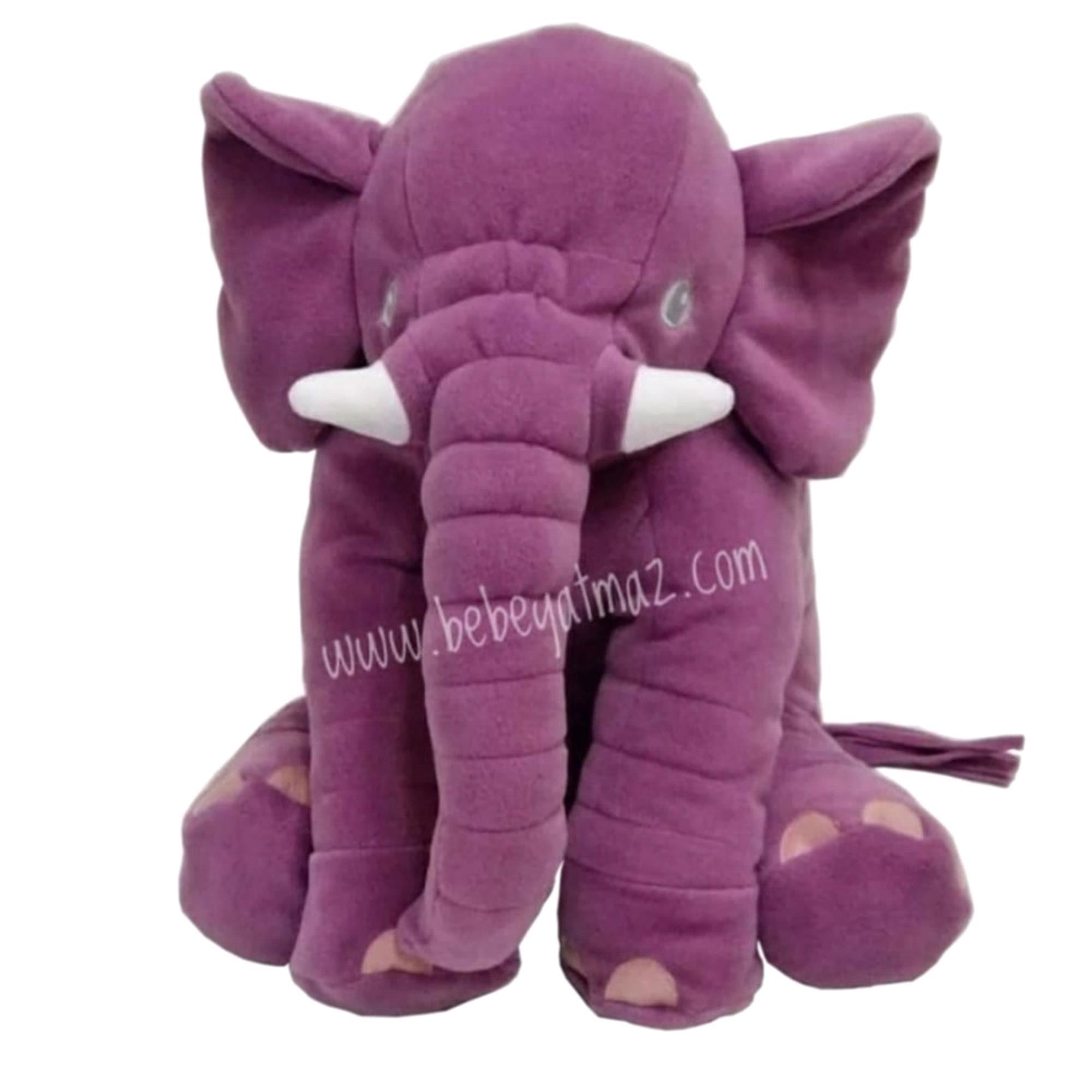 Bebeyatmaz Uyku Arkadaşım Fil 60 cm Lila