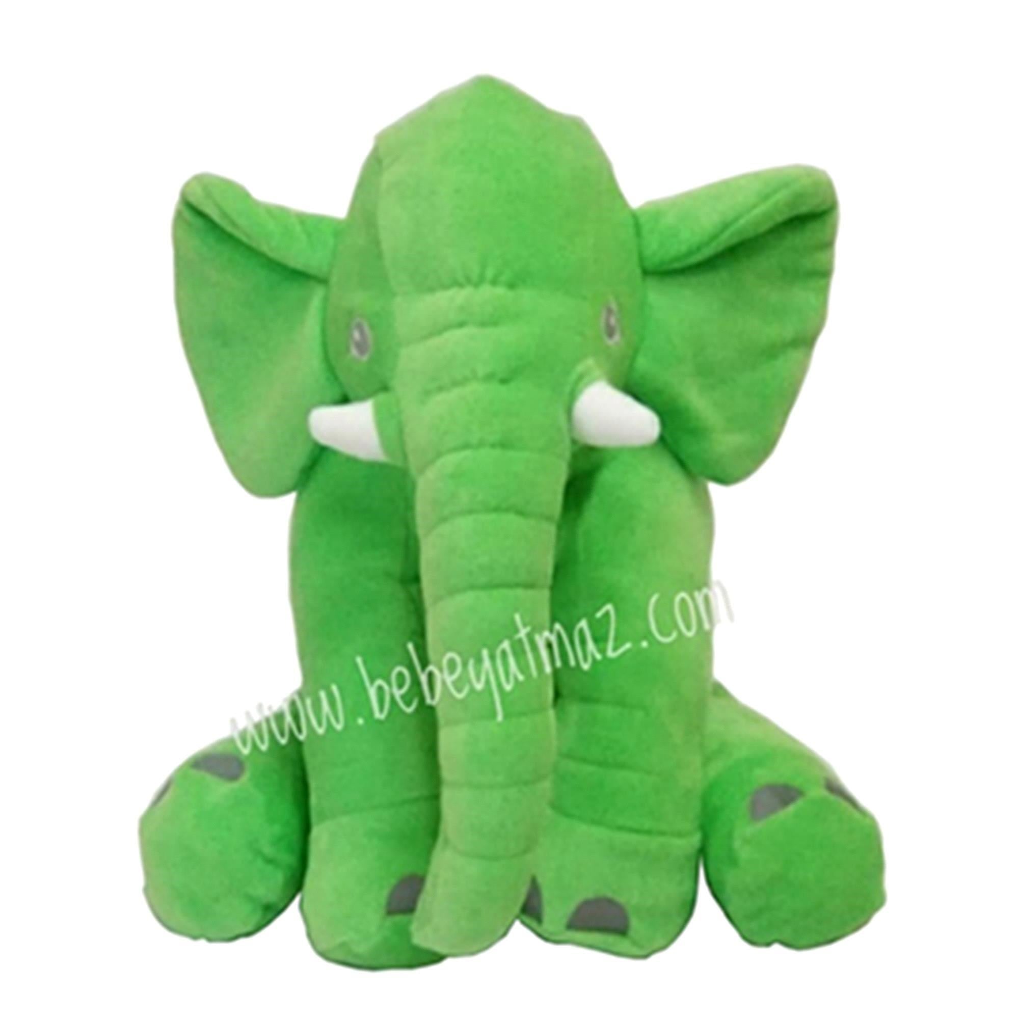 Bebeyatmaz Uyku Arkadaşım Fil 60 cm Yeşil
