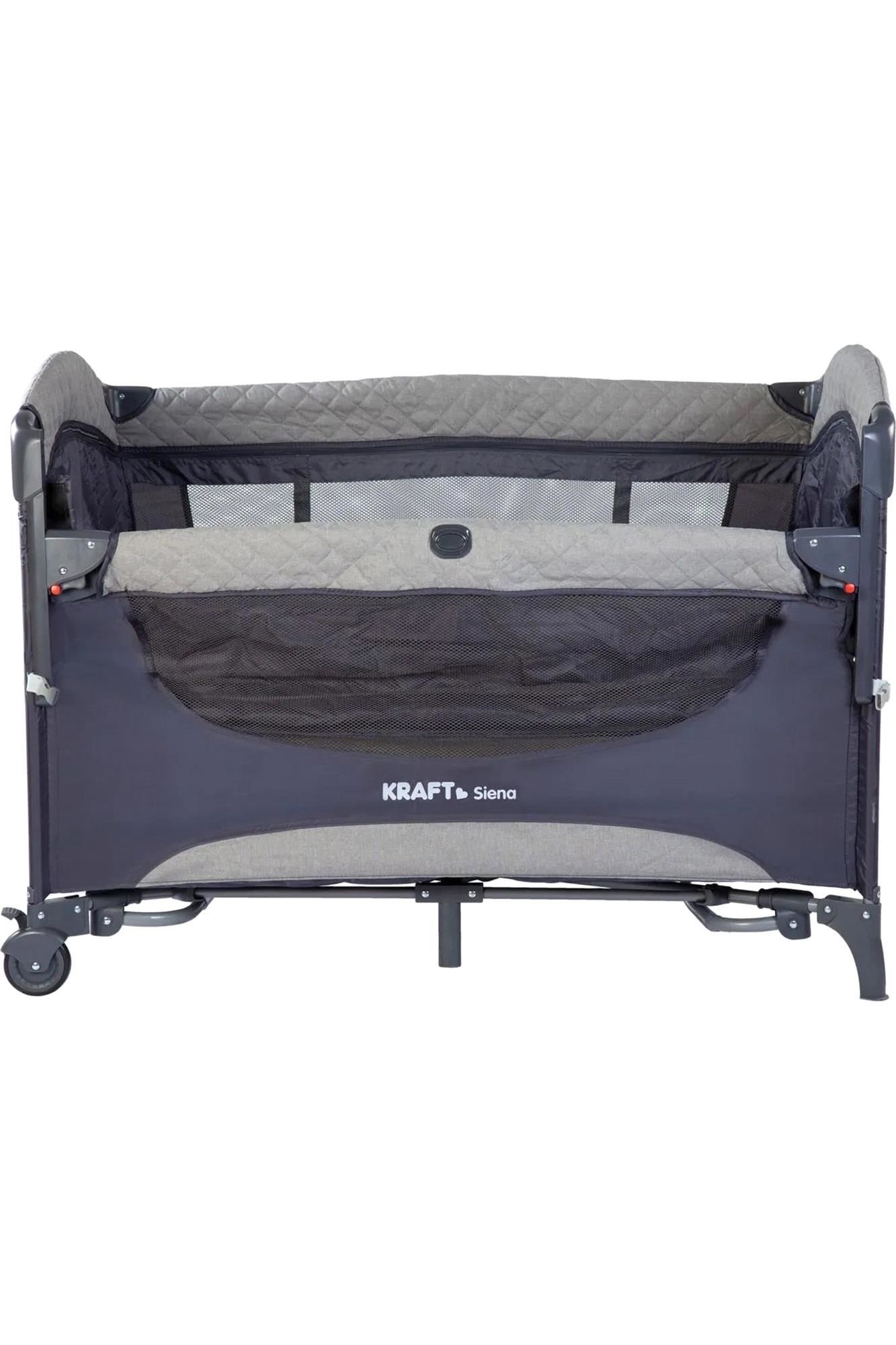 Kraft Siena Anne Yanı Park Yatak Oyun Parkı 70x110 Cm Yatak Hediyeli
