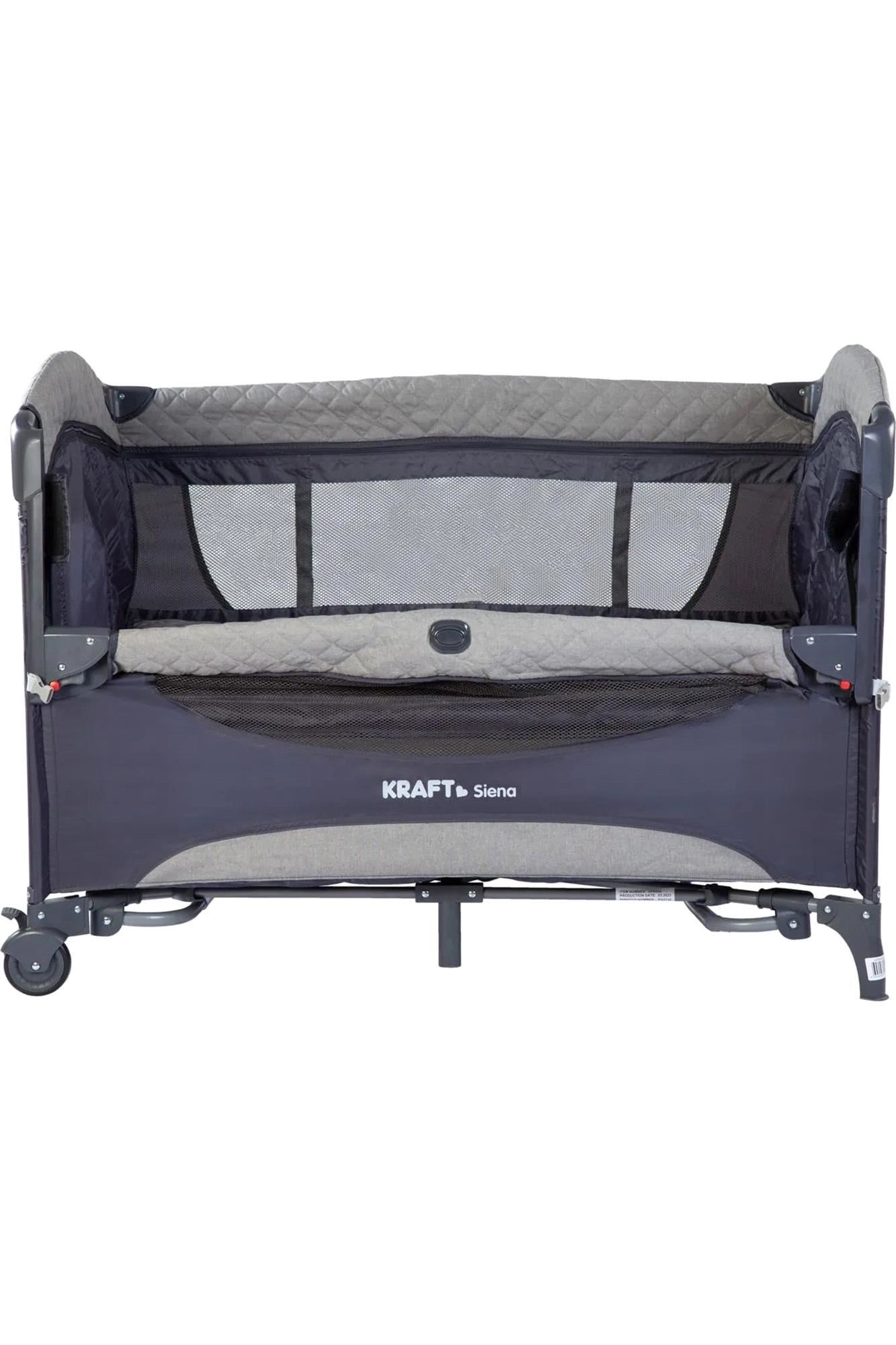 Kraft Siena Anne Yanı Park Yatak Oyun Parkı 70x110 Cm Yatak Hediyeli