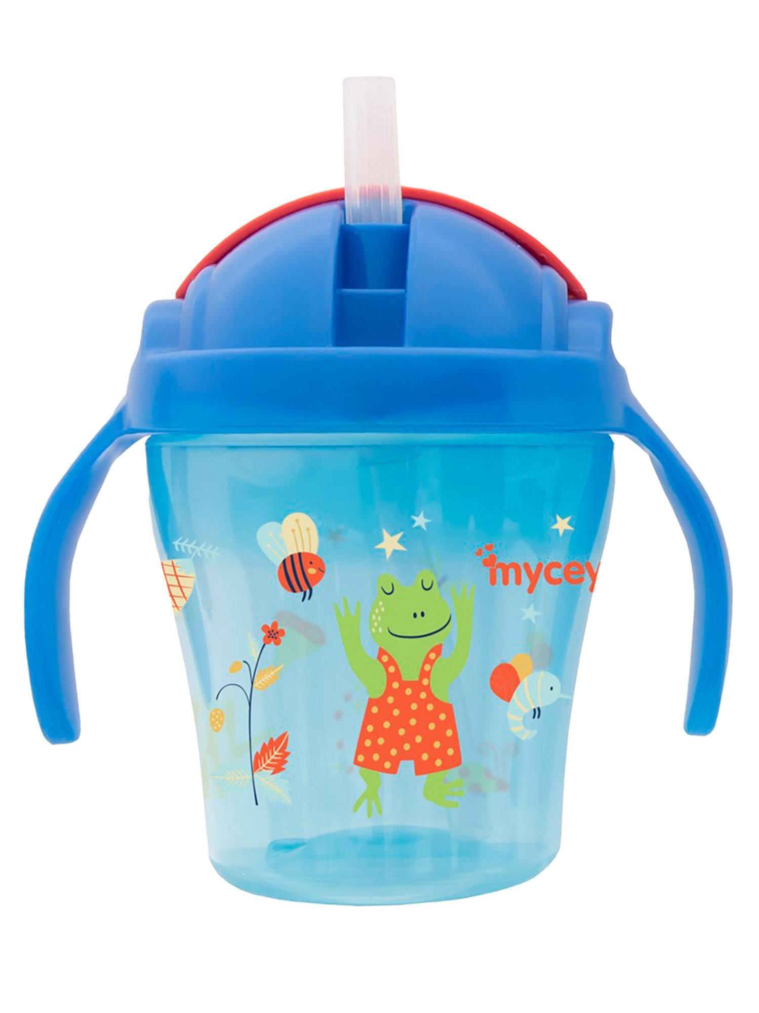 Mycey Pipetli Bardak +9 Ay 200 ml Mavi