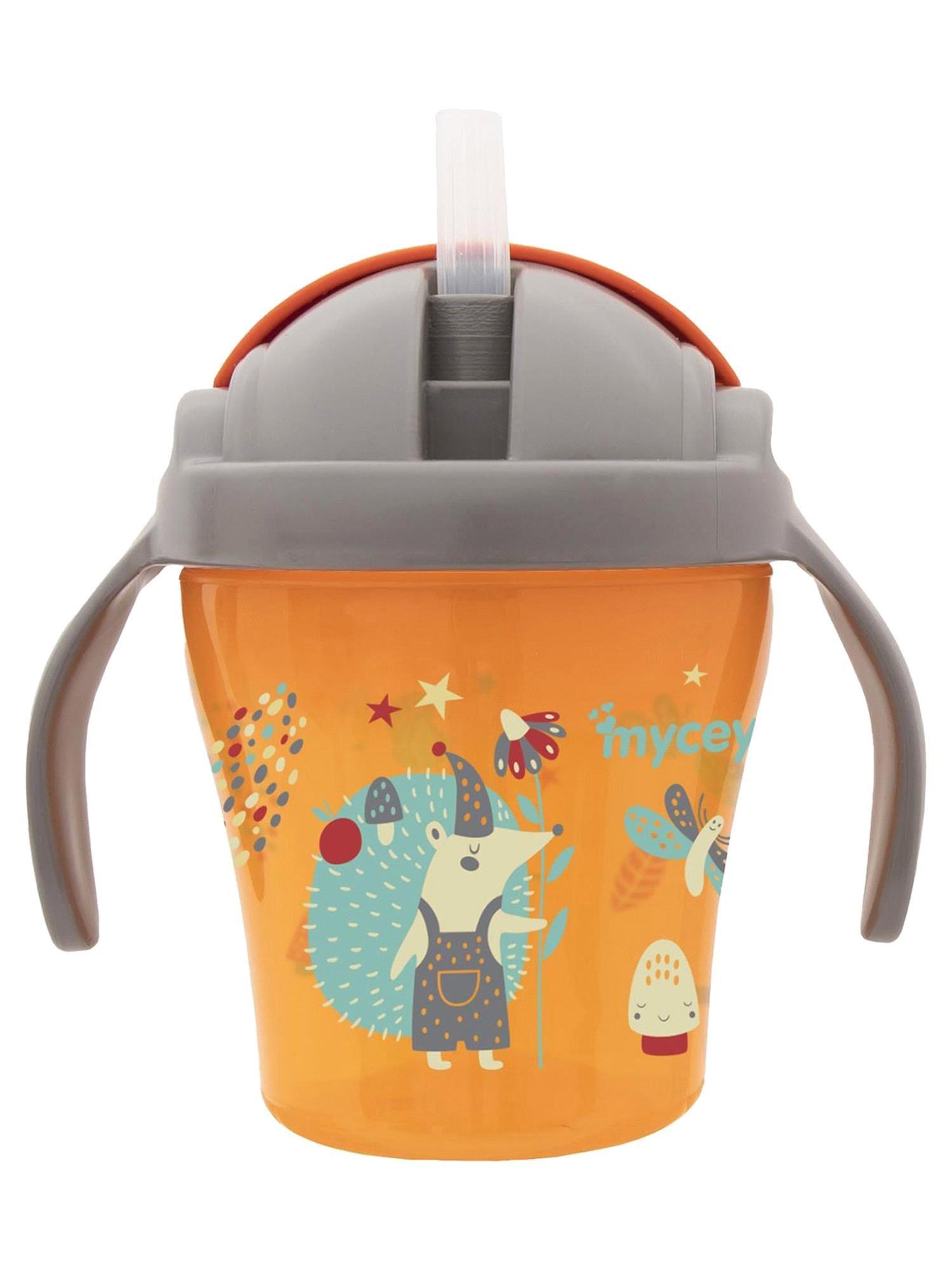 Mycey Pipetli Bardak +9 Ay 200 ml Turuncu