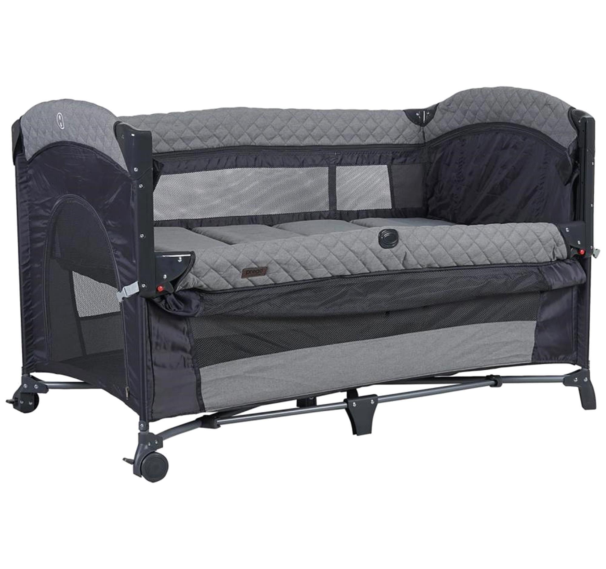 Prego 8040 Miami Premium Oyun Parkı 70x120 cm Gri