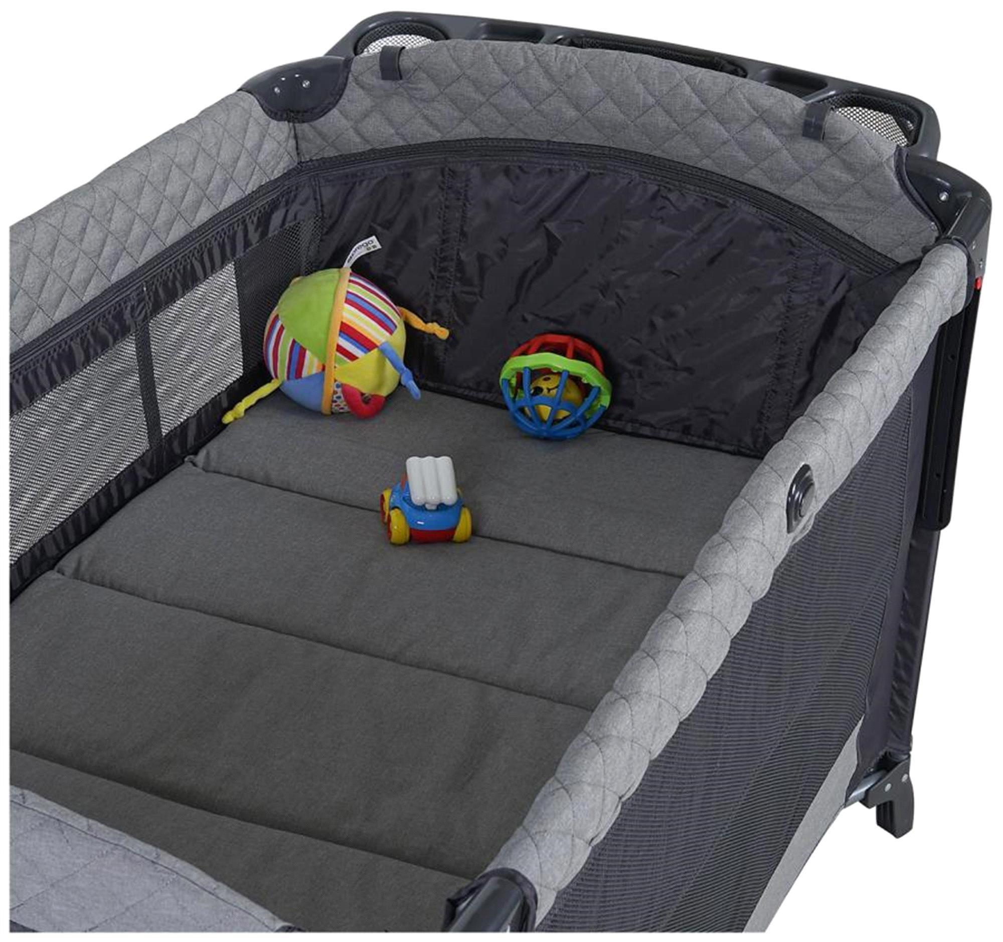 Prego 8040 Miami Premium Oyun Parkı 70x120 cm Gri