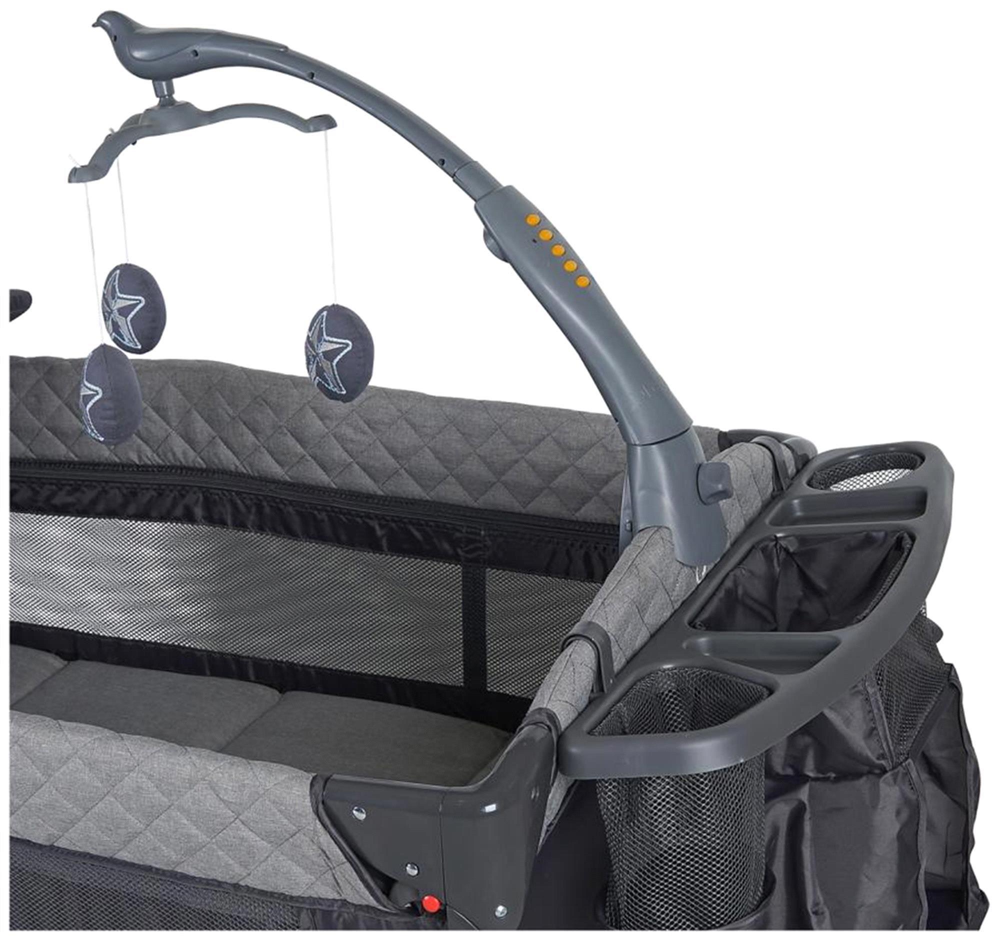 Prego 8040 Miami Premium Oyun Parkı 70x120 cm Gri