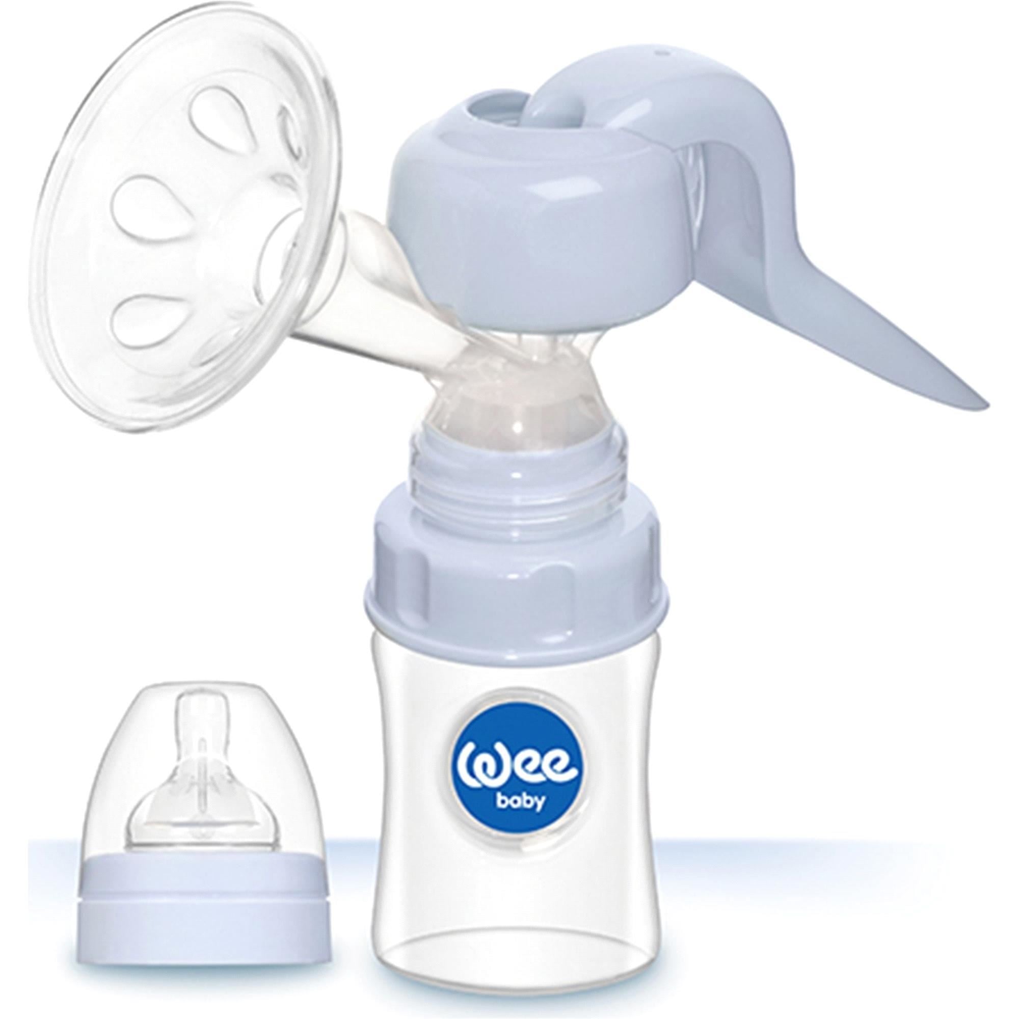 Wee Baby 752 Pratik Manuel Göğüs Pompası + Hediye Süt Saklama Poşeti 25 Ad.