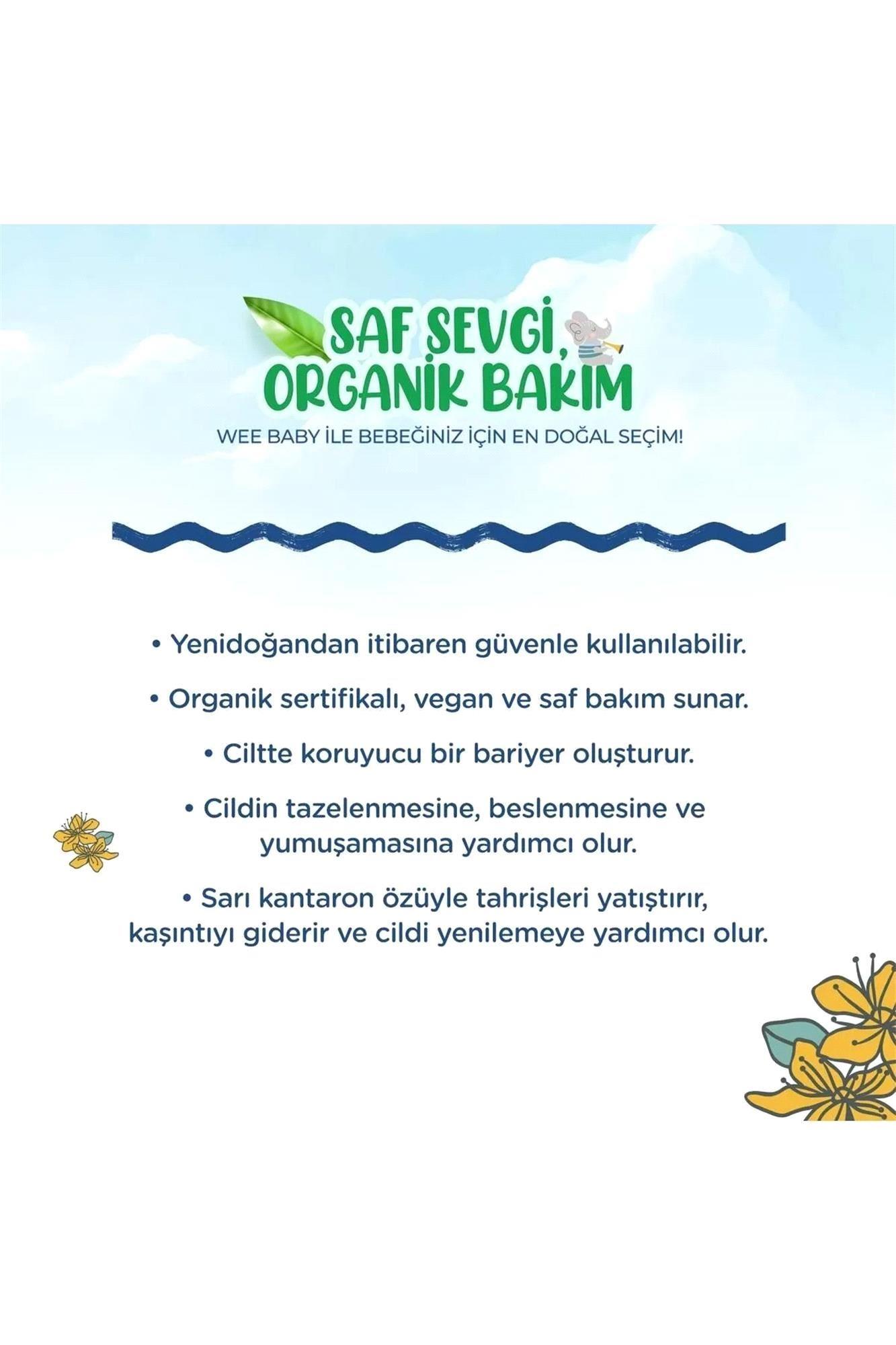 Wee Baby Bebek Losyonu+ Bebek Yağı 150ml + Pişik Kremi