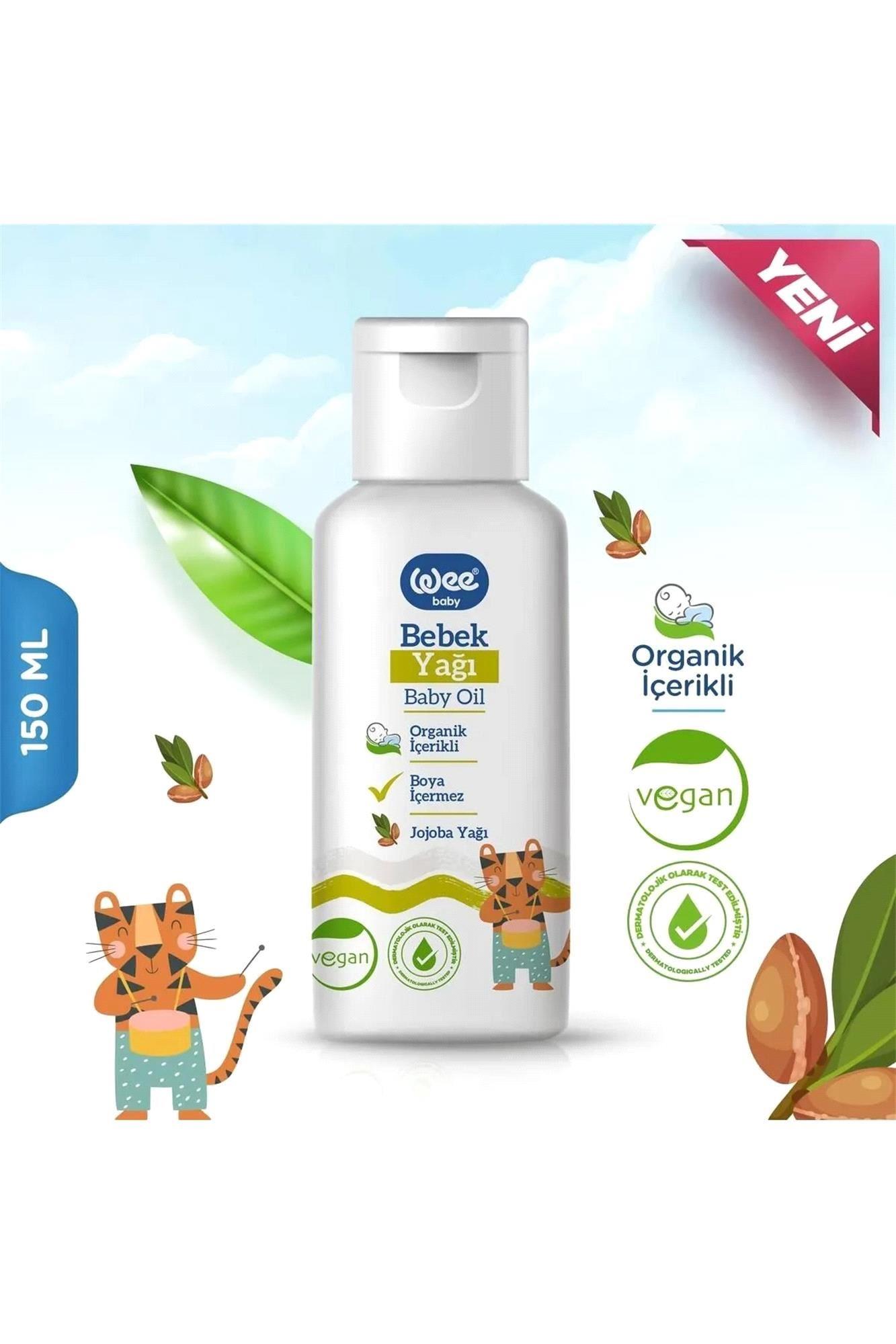 Wee Baby Bebek Losyonu+ Bebek Yağı 150ml + Pişik Kremi