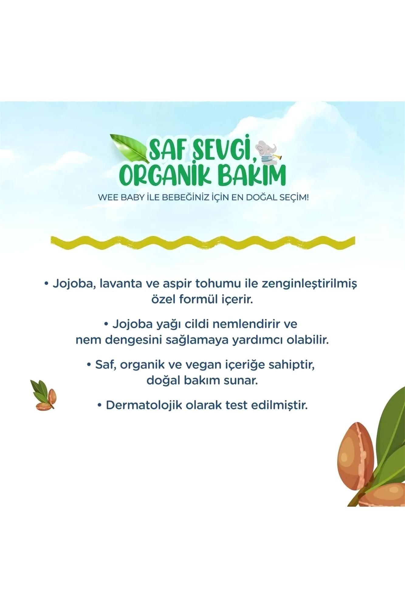 Wee Baby Bebek Losyonu+ Bebek Yağı 150ml + Pişik Kremi
