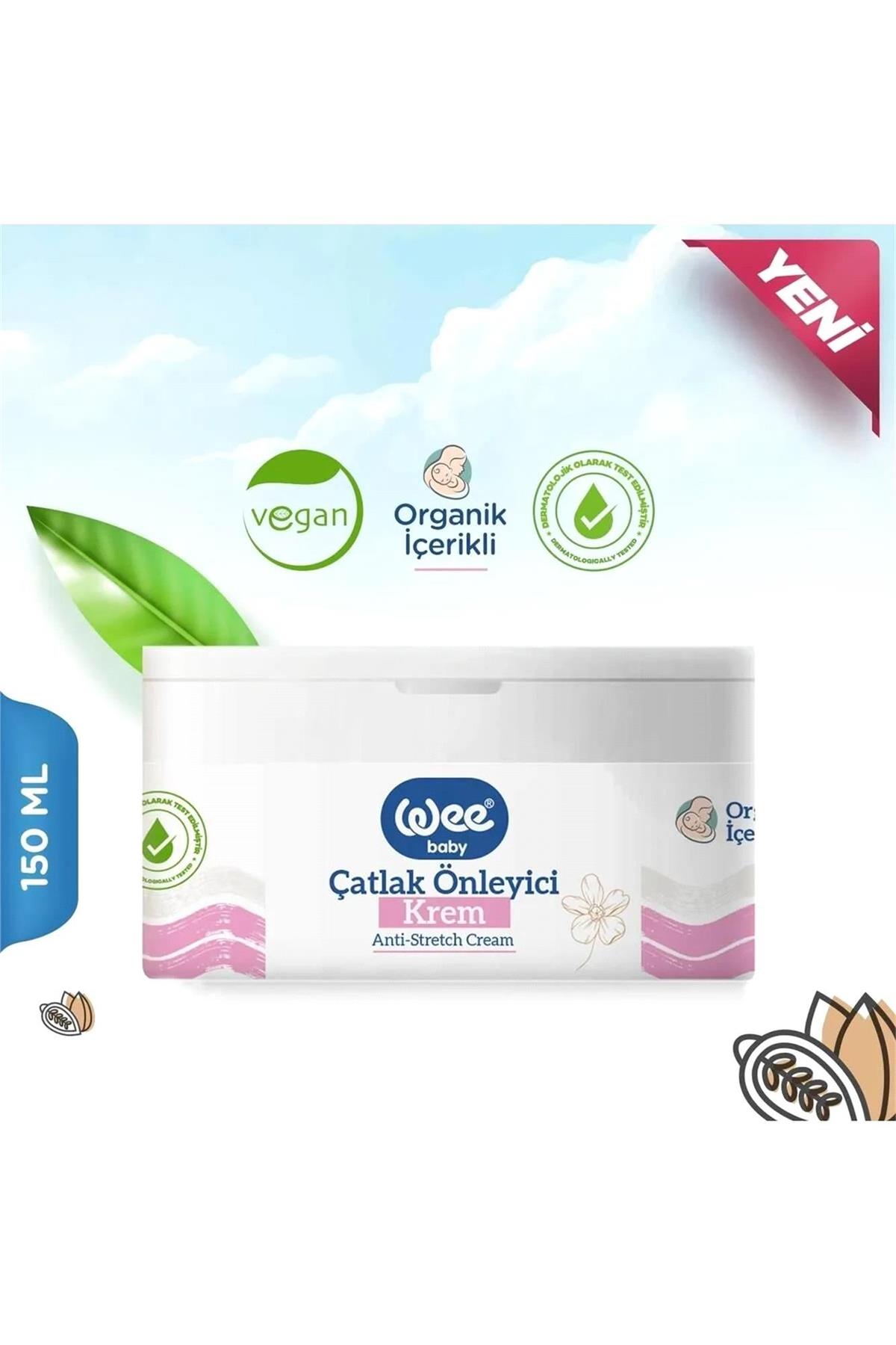 Wee Baby Şampuan 500ml + Çatlak Önleyici Krem 150ml