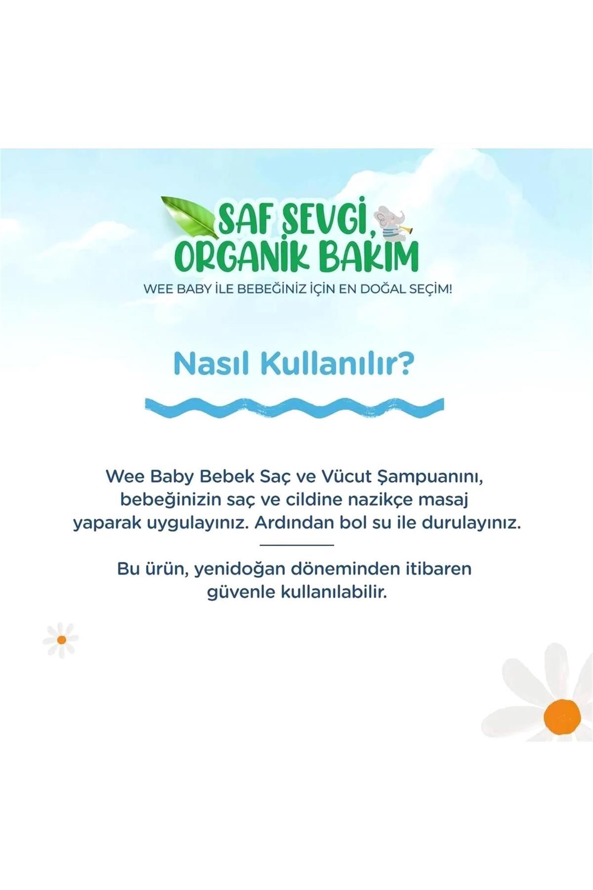 Wee Baby Şampuan 500ml + Çatlak Önleyici Krem 150ml