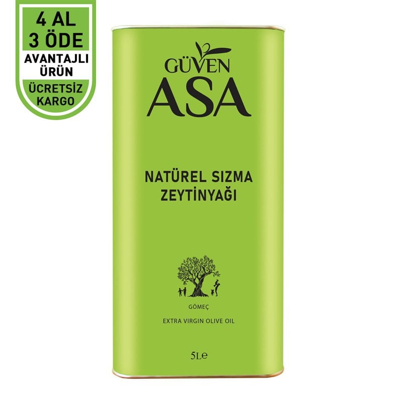 Ege Natürel Sızma Zeytinyağı 5 L Teneke 4 Al 3 Öde