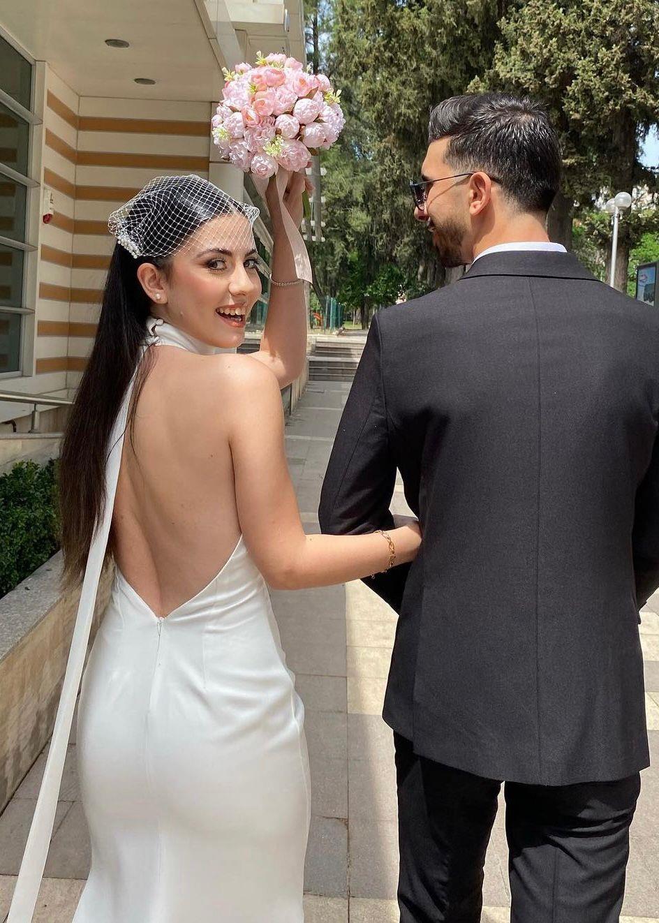 Çağla Yıldırım Nikah Elbisesi