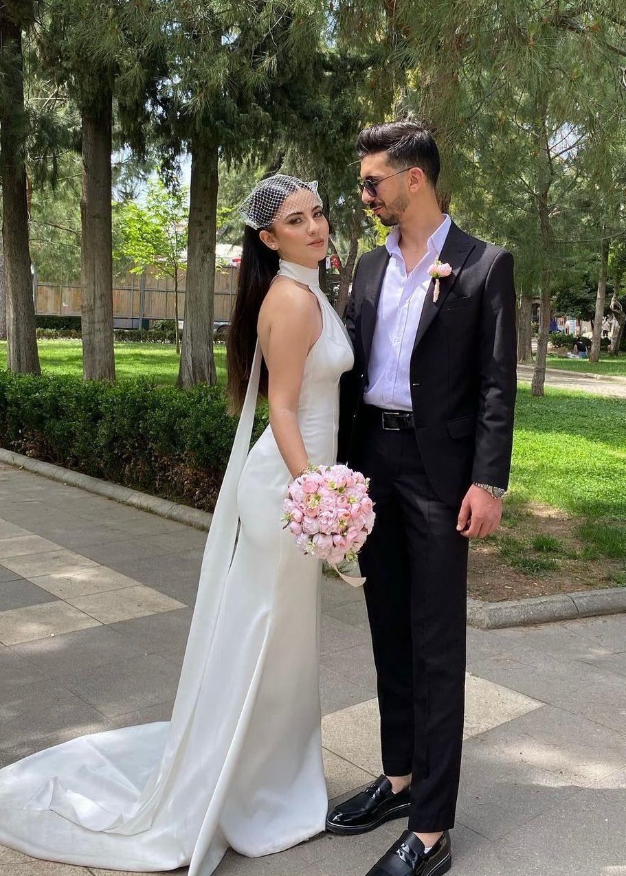 Çağla Yıldırım Nikah Elbisesi