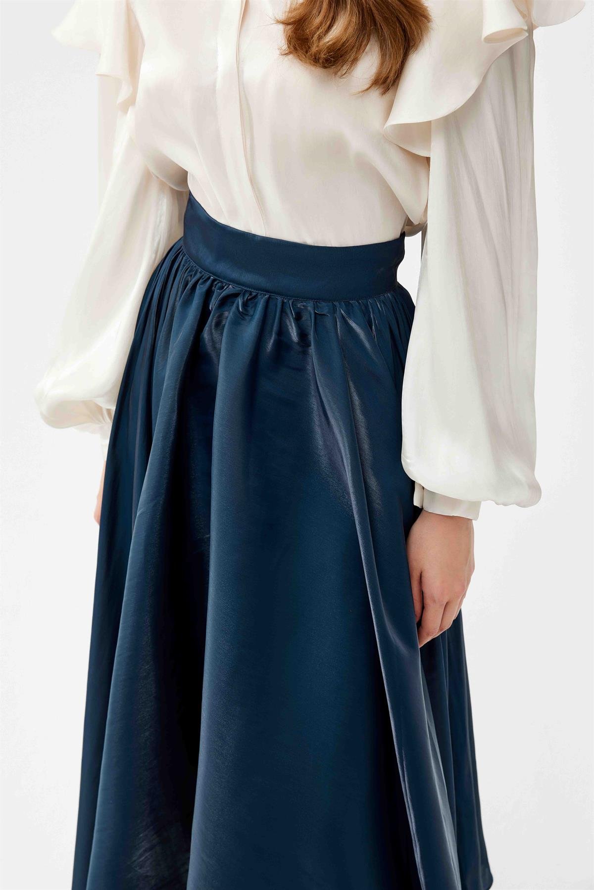Silky Etek Lacivert