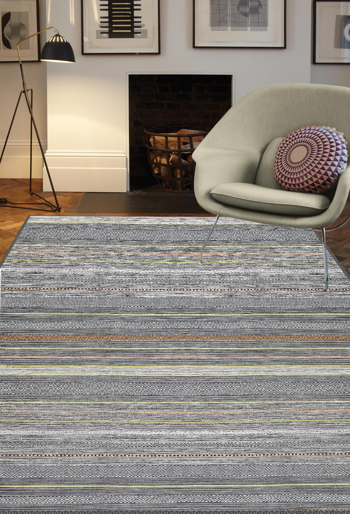 Modern Desen Kilim