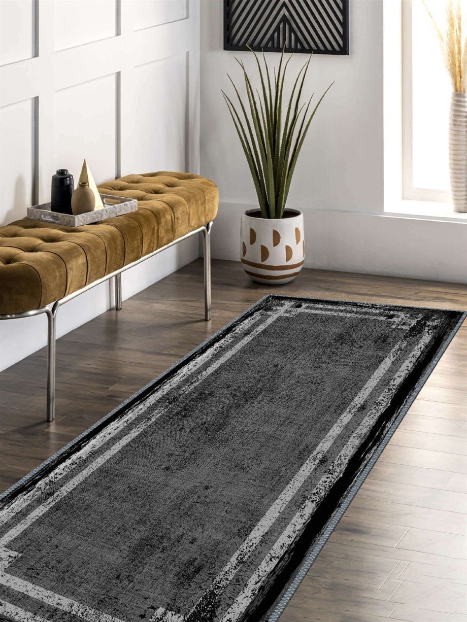Modern Desenli Halı, Dokuma Taban Dekoratif Şönil