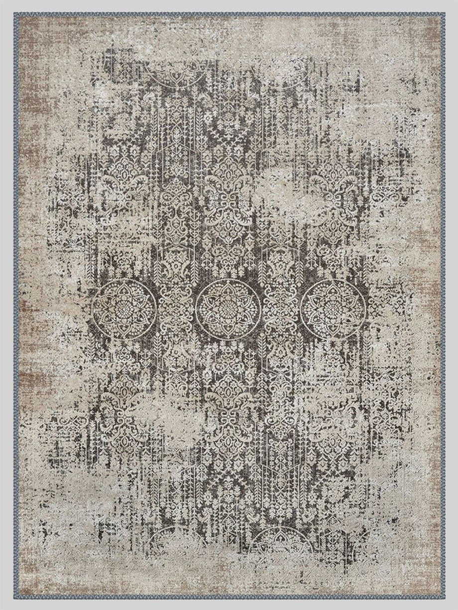Modern Desenli Halı, Dokuma Taban Dekoratif Şönil