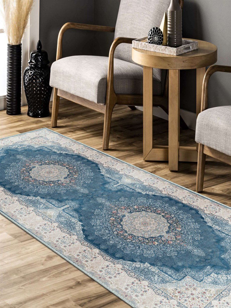 Modern Desenli Halı, Dokuma Taban Dekoratif Şönil