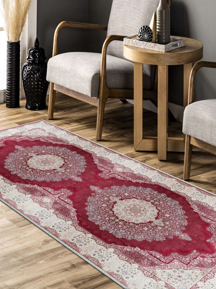 Modern Desenli Halı, Dokuma Taban Dekoratif Şönil