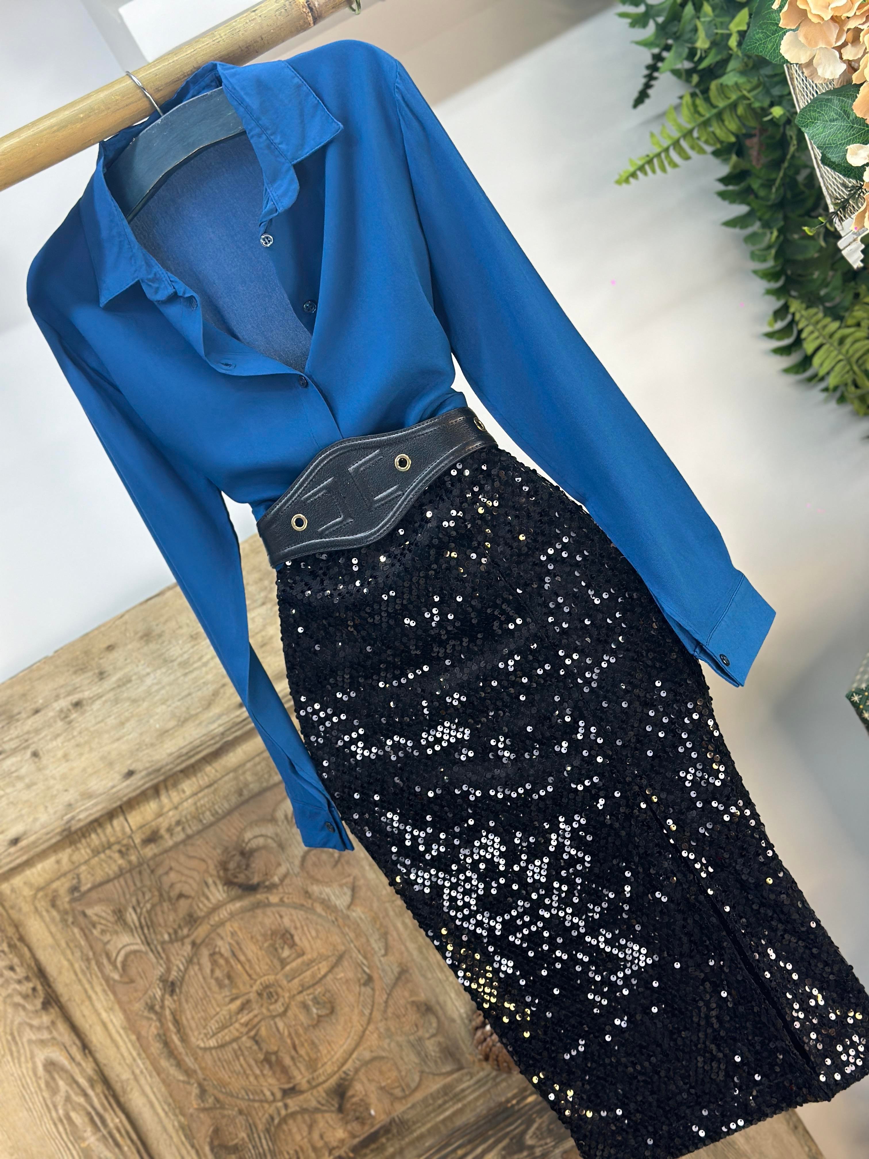 Astarlı Payet Kalem Etek 