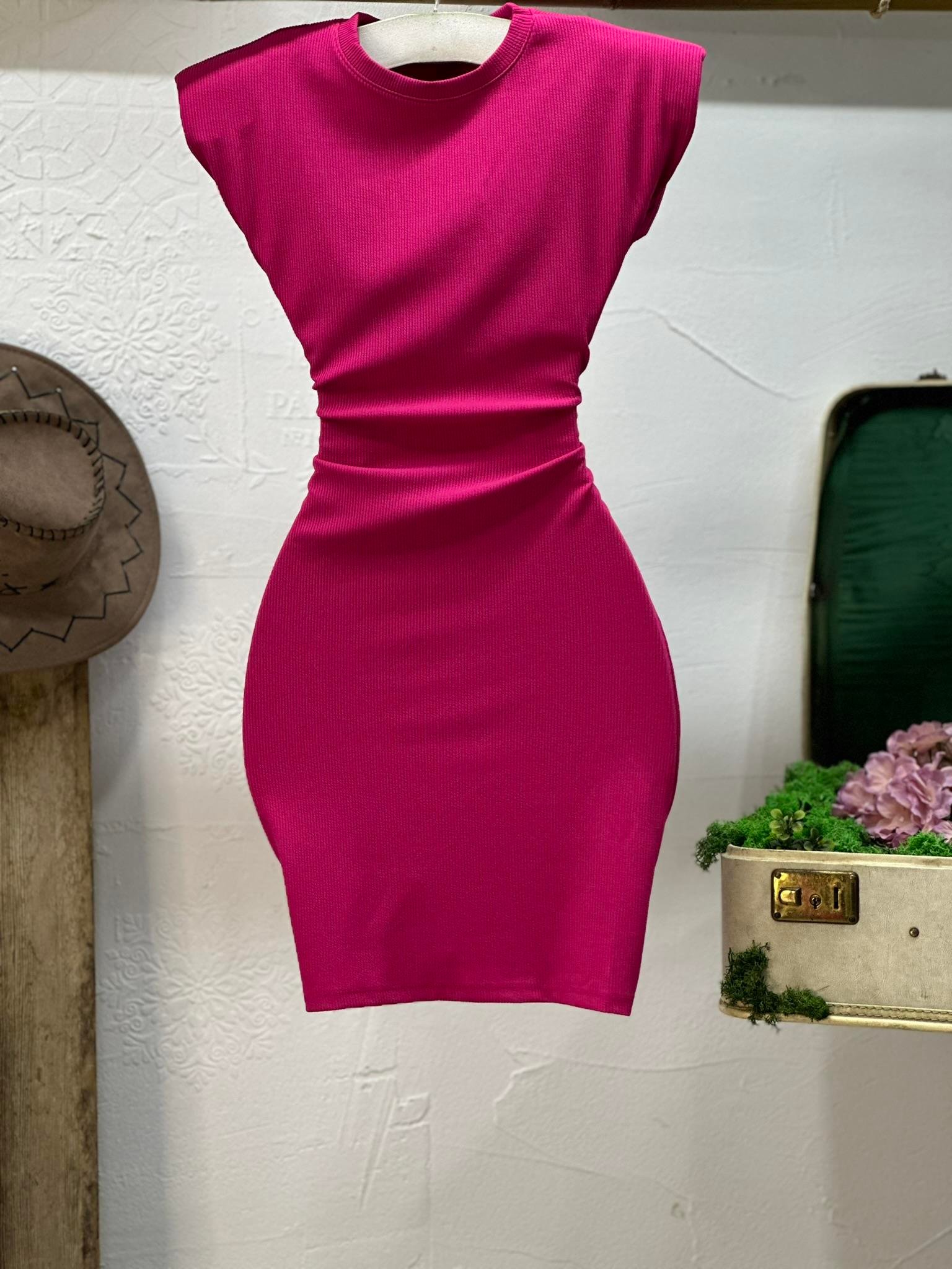 Basic Vatkalı Dalgıç Mini Elbise