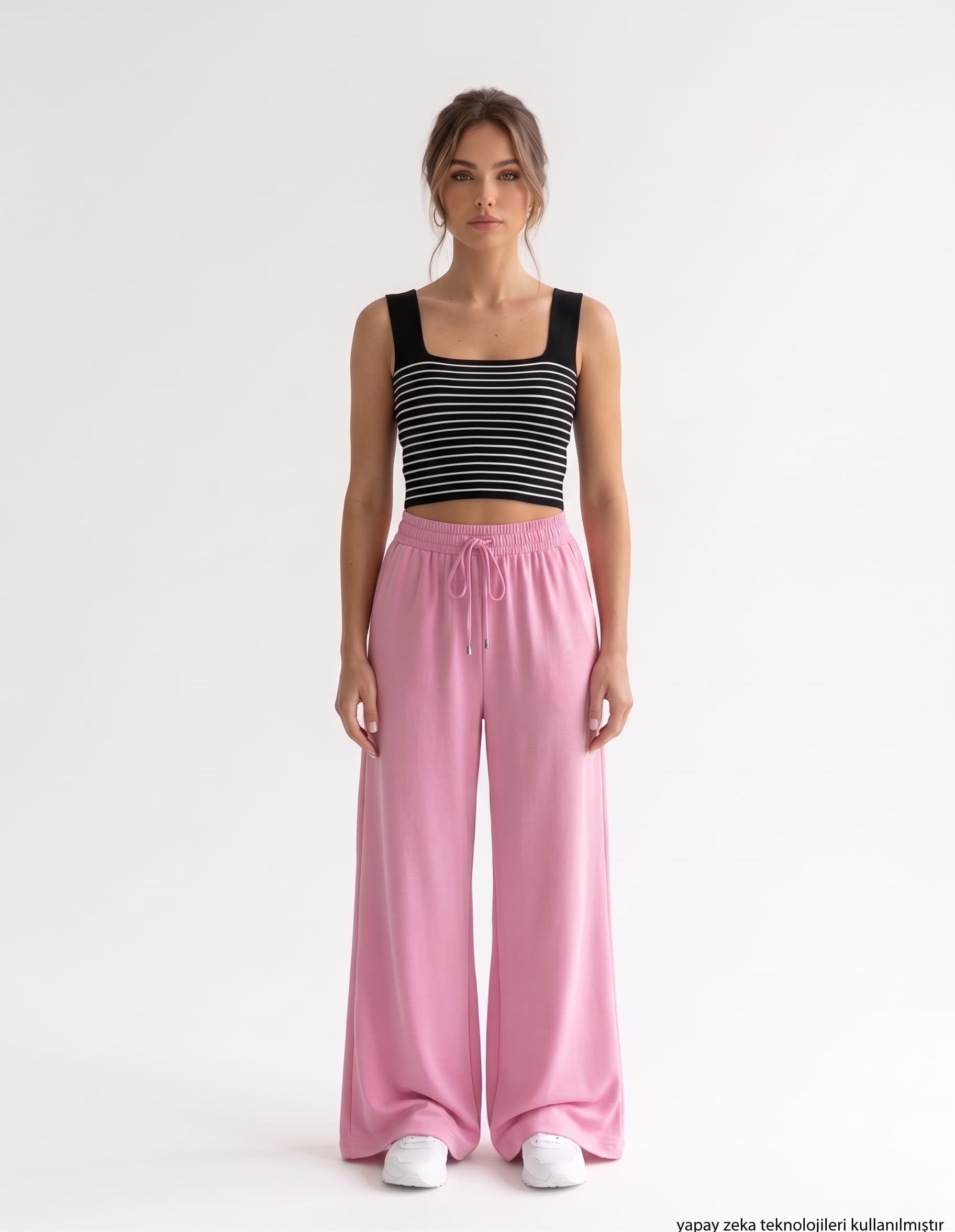 Beli Lastikli Rahat Tril Pantolon